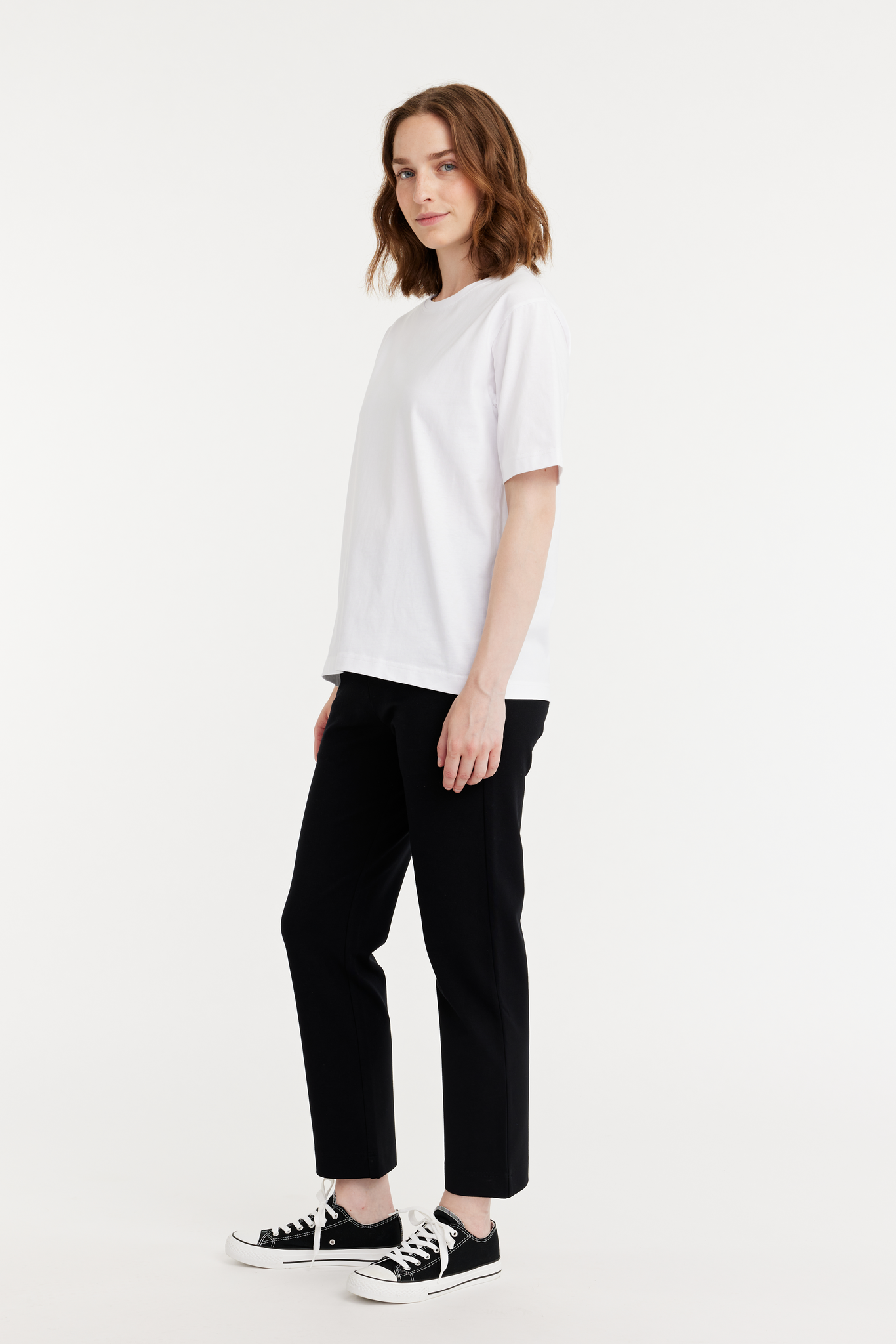 21796605005_2; Finlayson Perfect T-paita Valkoinen / XXL 