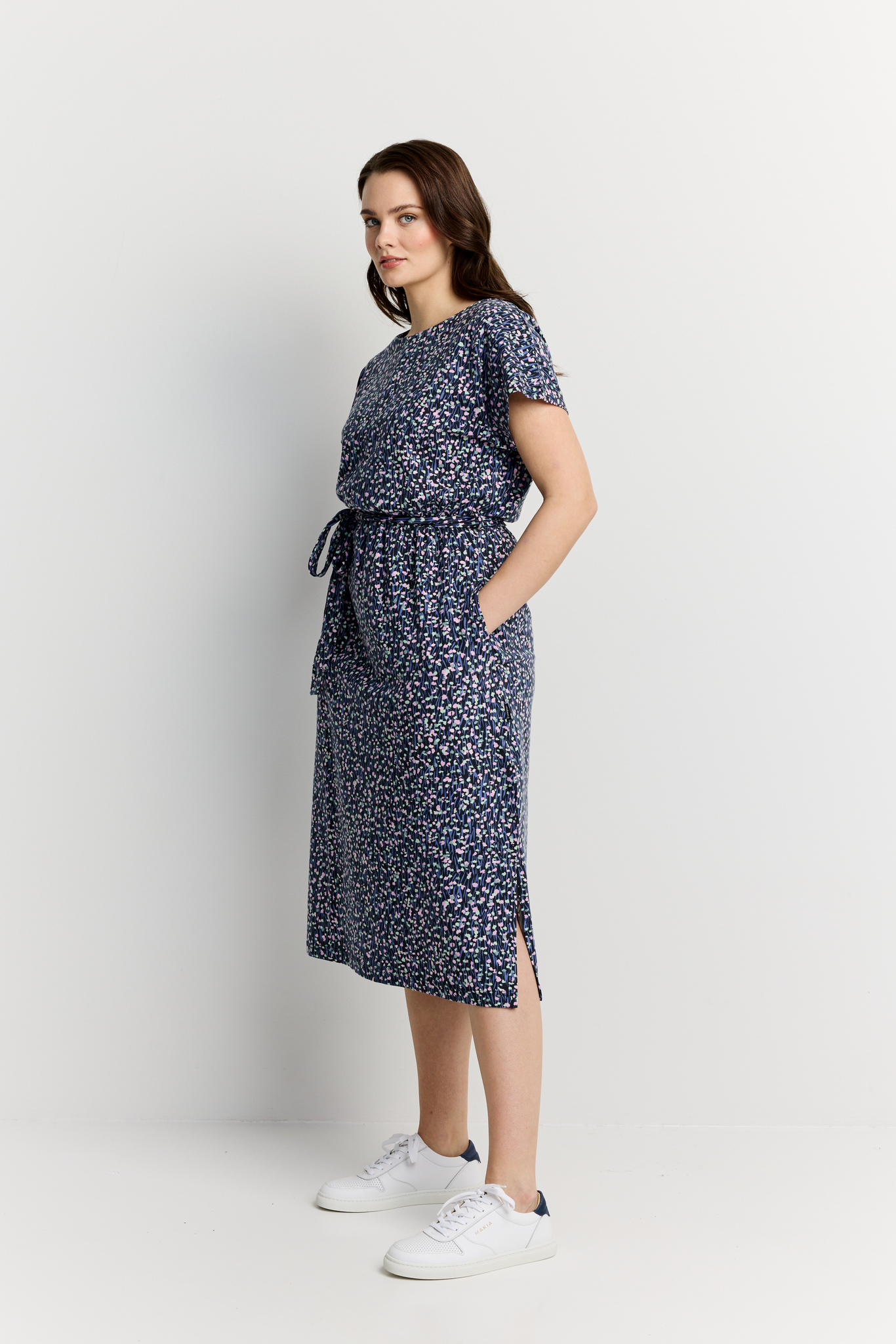 22784441001_3; Finlayson SIEVÄ Trikoomekko Malva / Musta / S 