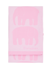 70940-4547-08-10; Finlayson Elefantti Keittiöpyyhe 2 kpl Vaaleanpunainen / Valkoinen / 50x70 cm 