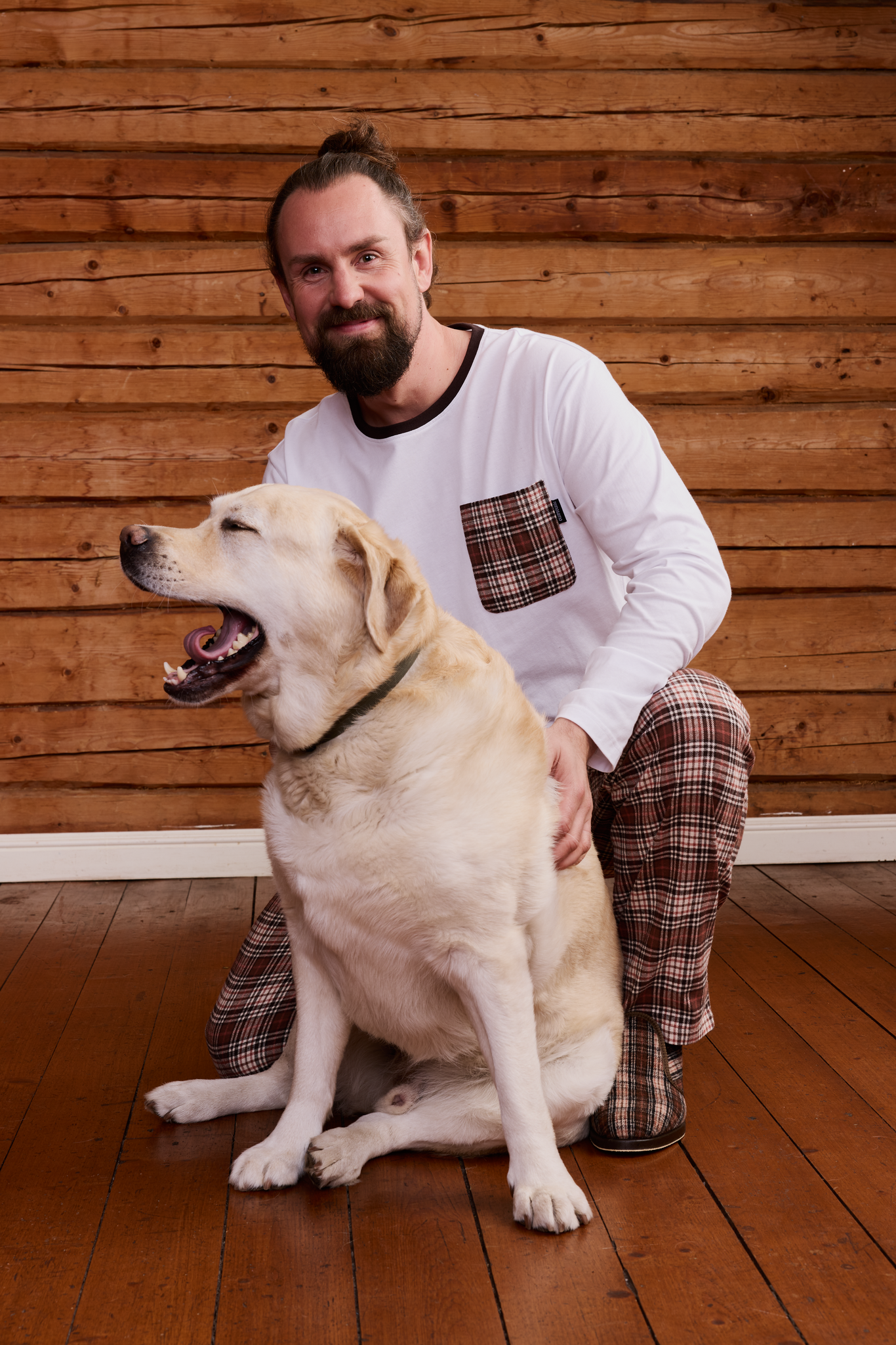 22751431003_2; Finlayson Reino Pyjama Ruskea / XL 