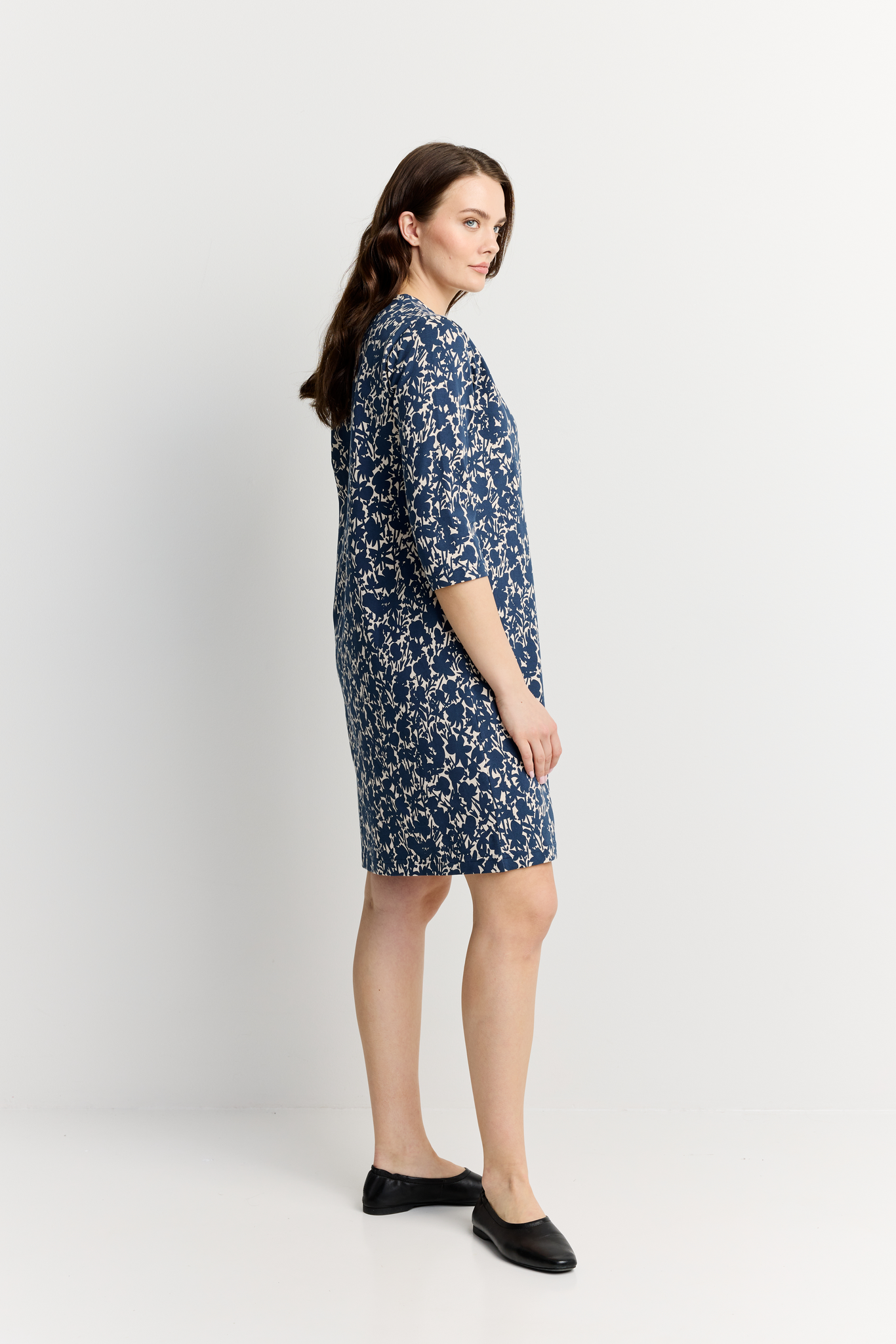 22784445001_3; Finlayson KATVEESSA Trikoomekko Tummansininen / Luonnonvalkoinen / S 