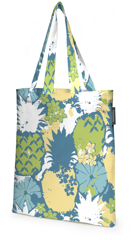 80221-4715-03-05; Finlayson Cocktail Kangaskassi Sininen / Keltainen / 36x42 cm 
