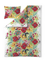 60652-2859-01-06; Finlayson Paratiisi Pussilakanasetti Monivärinen / 150x210 + 50x60 cm 