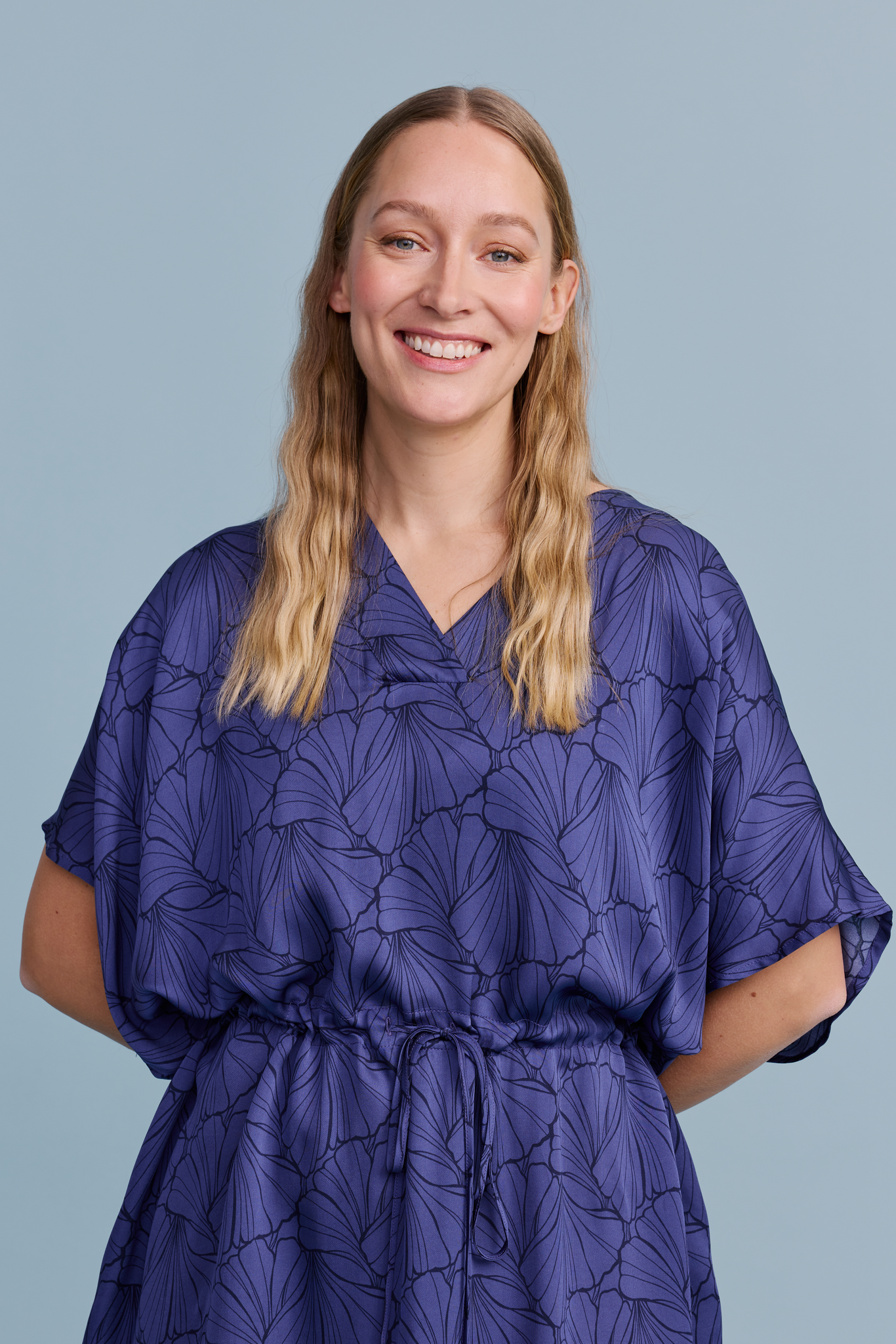 22596795001_1; 22596795002_1; 22596795003_1; Finlayson Lilia Kaftaani Sininen / L 