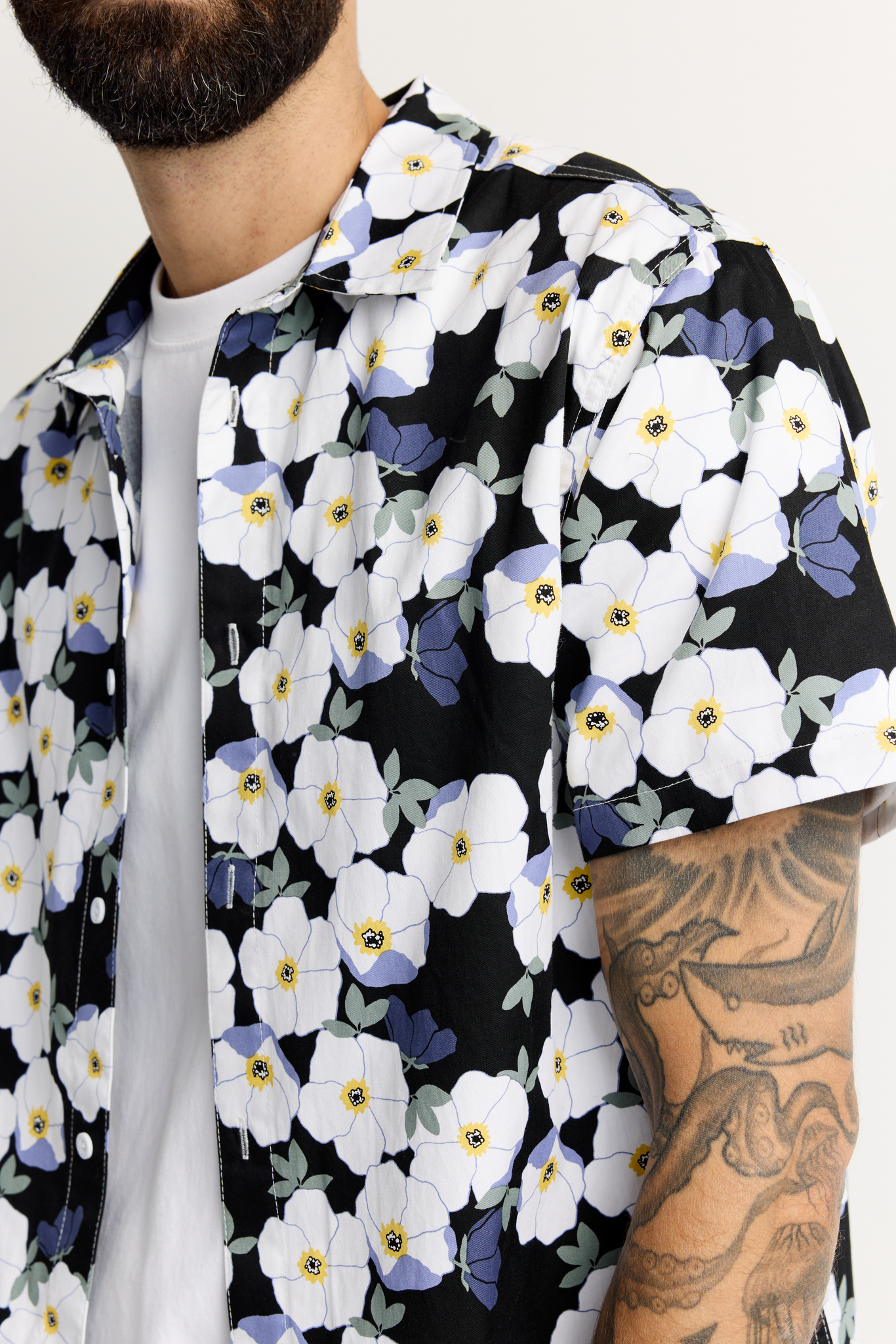 22784497001_4; Finlayson RUUSA Kauluspaita Tummansininen / Salvianvihreä / S 