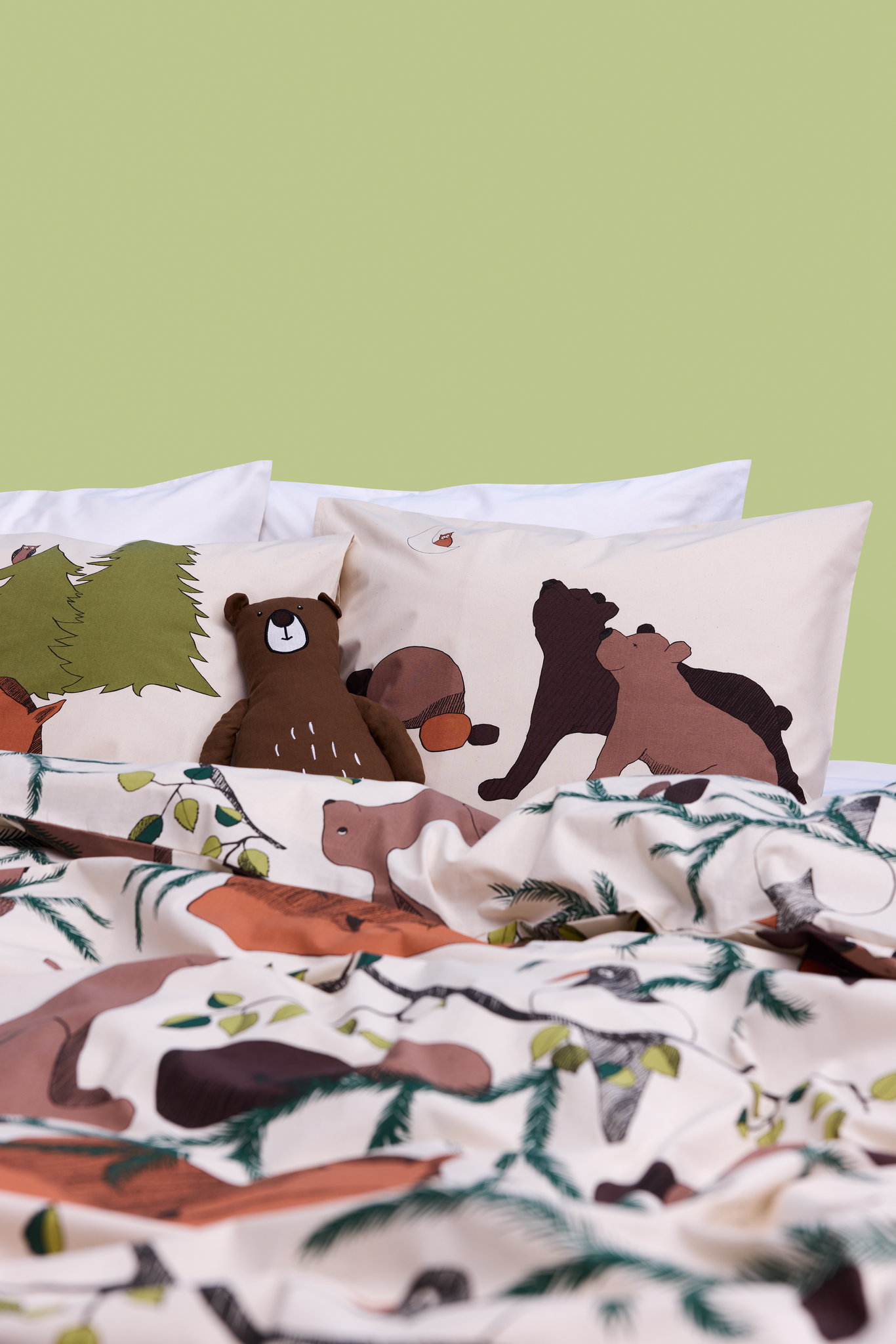 60657-4322-01-06_2; Finlayson Iltasatu Pussilakanasetti Luonnonvalkoinen / 150x210 + 50x60 cm 