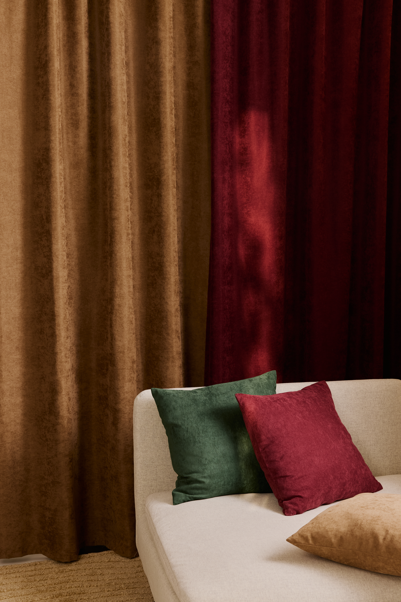 101140-1200_1; Finlayson  Curtains Mokka / 140x250 cm 