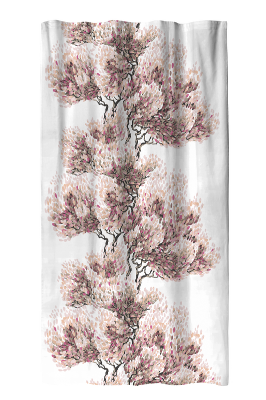 108580-4200; Finlayson Vallila Väre verho Roosa / 140x250 cm 