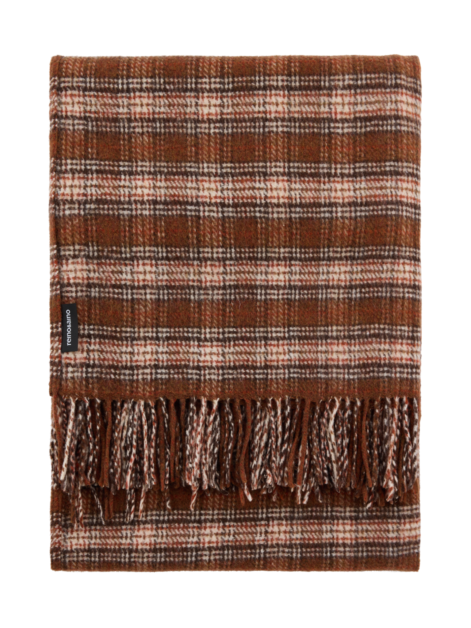 21993-1951-01-04; Finlayson Reino Torkkupeitto Ruskea / 130x170 cm 