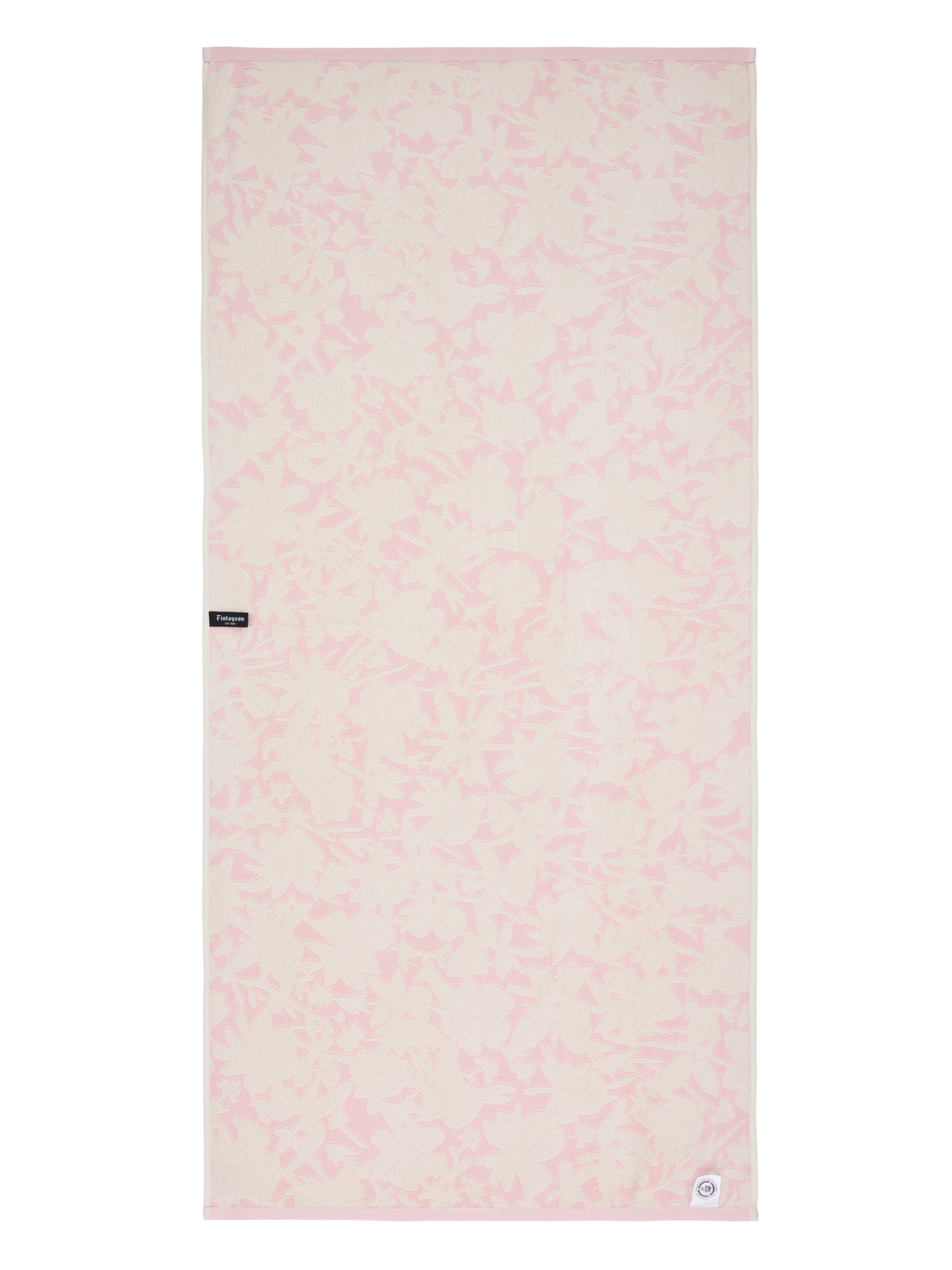 70086-5488-02-06_5; Finlayson Katveessa Kylpypyyhe Vaaleanpunainen / Luonnonvalkoinen / 70x150 cm 
