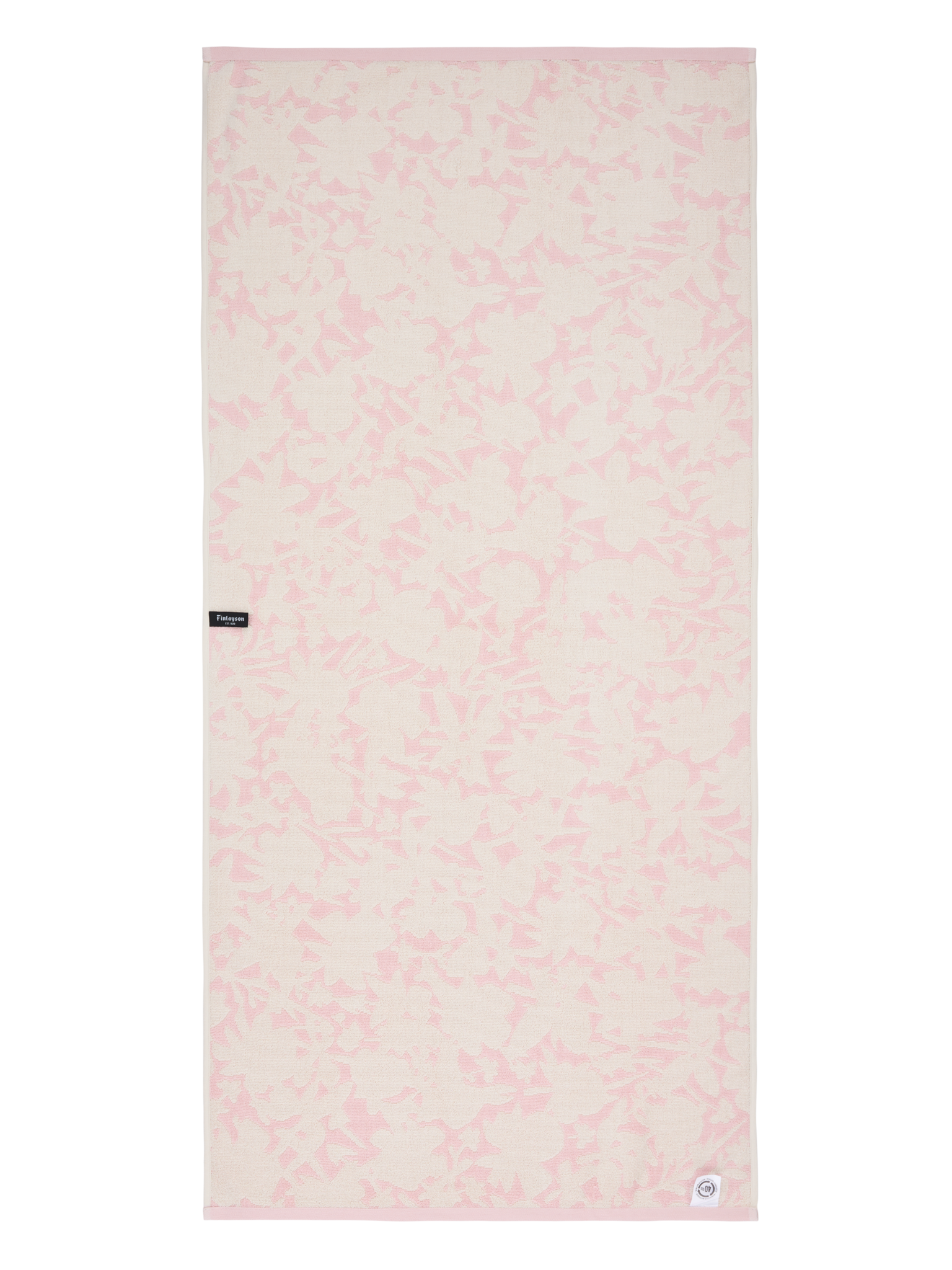 70086-5488-02-06_5; Finlayson Katveessa Kylpypyyhe Vaaleanpunainen / Luonnonvalkoinen / 70x150 cm 