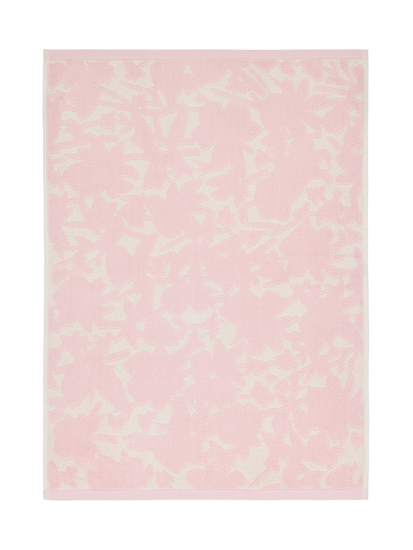 70087-5488-02-12_4; Finlayson Katveessa Käsipyyhe Vaaleanpunainen / Luonnonvalkoinen / 50x70 cm 