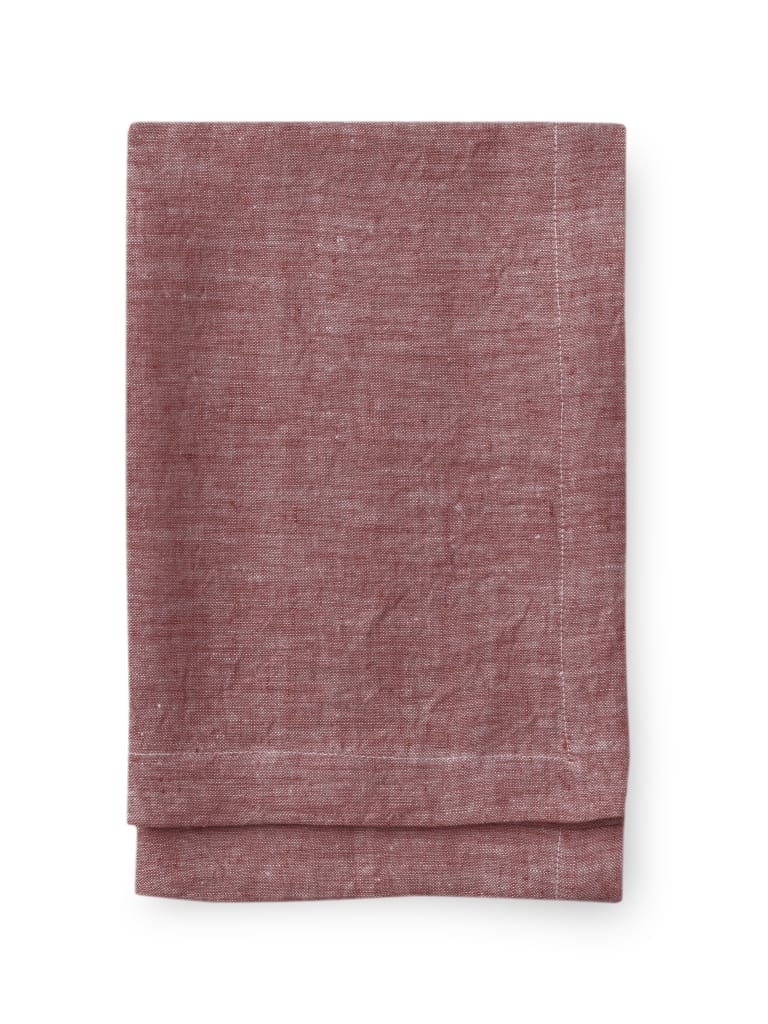 Finlayson FI Lino chambray kaitaliina Punainen