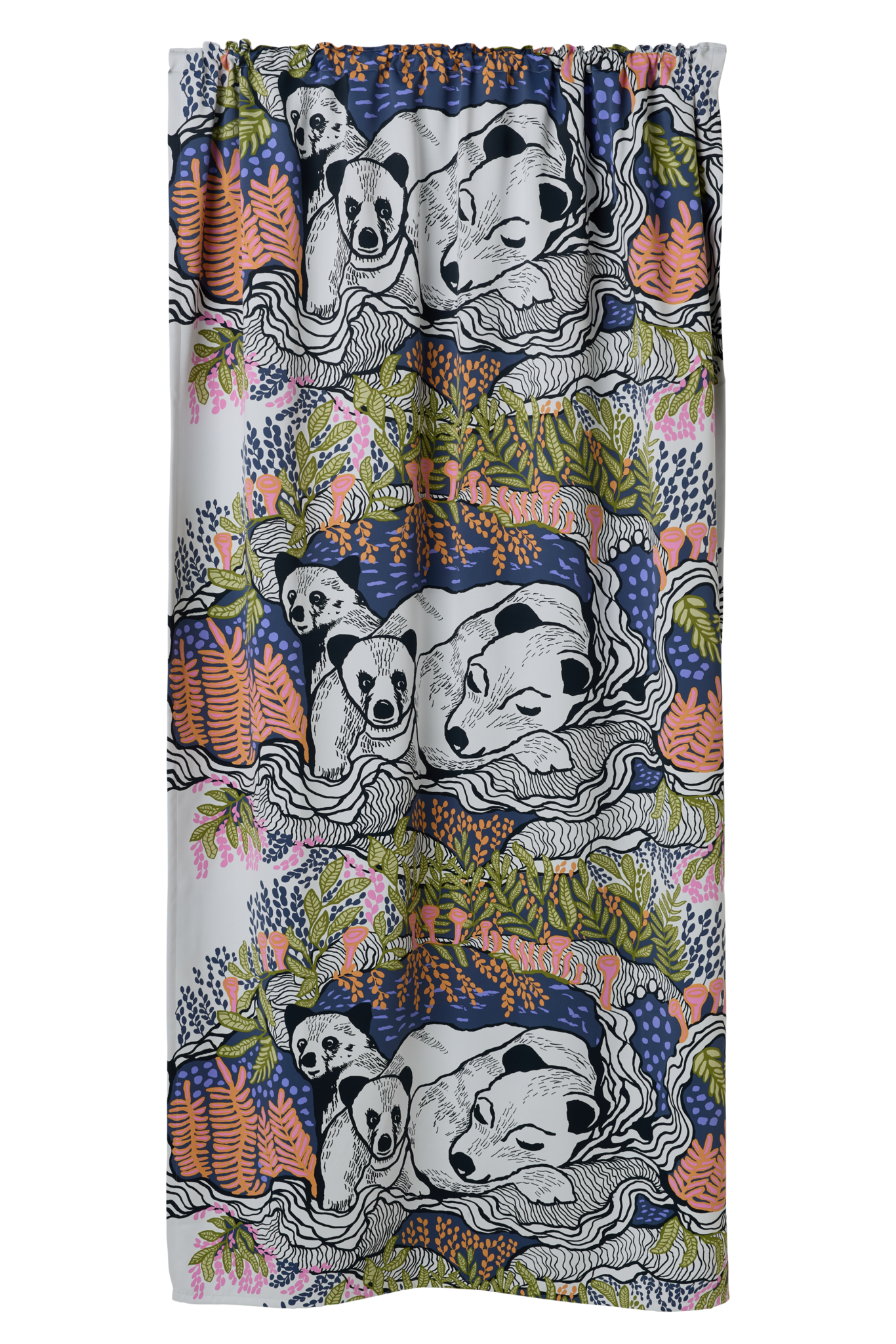 109020-8000; Finlayson Unikeot Curtains Monivärinen / 140x250 cm 