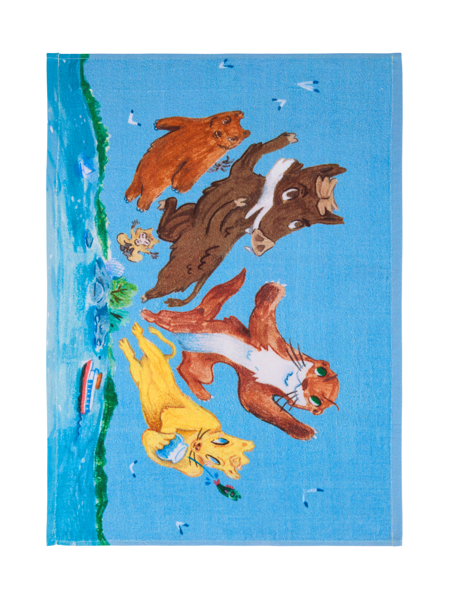 70571-5507-01-12; Finlayson Sankarit Käsipyyhe Monivärinen / 50x70 cm 