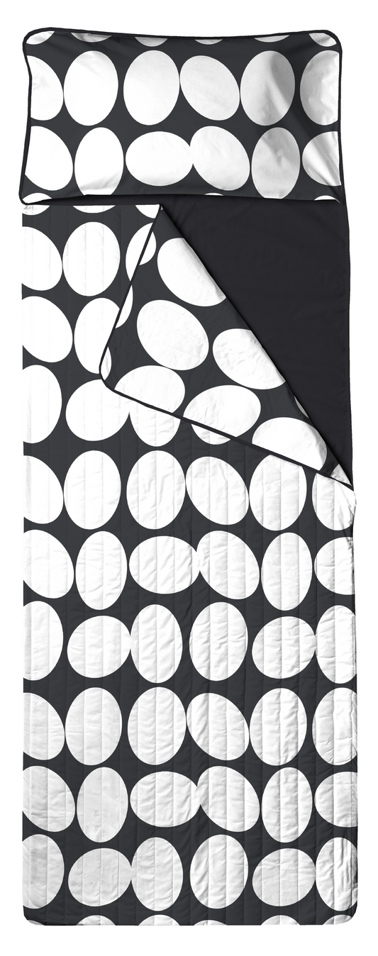 60432-4511-04-06; Finlayson Pop Unipussi Musta / 90x250 cm 