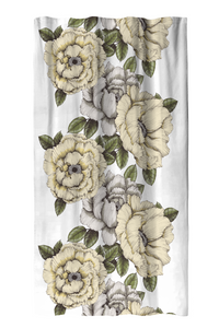 CT002457-2172; Finlayson Vallila Alma verho Keltainen / Vihreä / 140x250 cm 