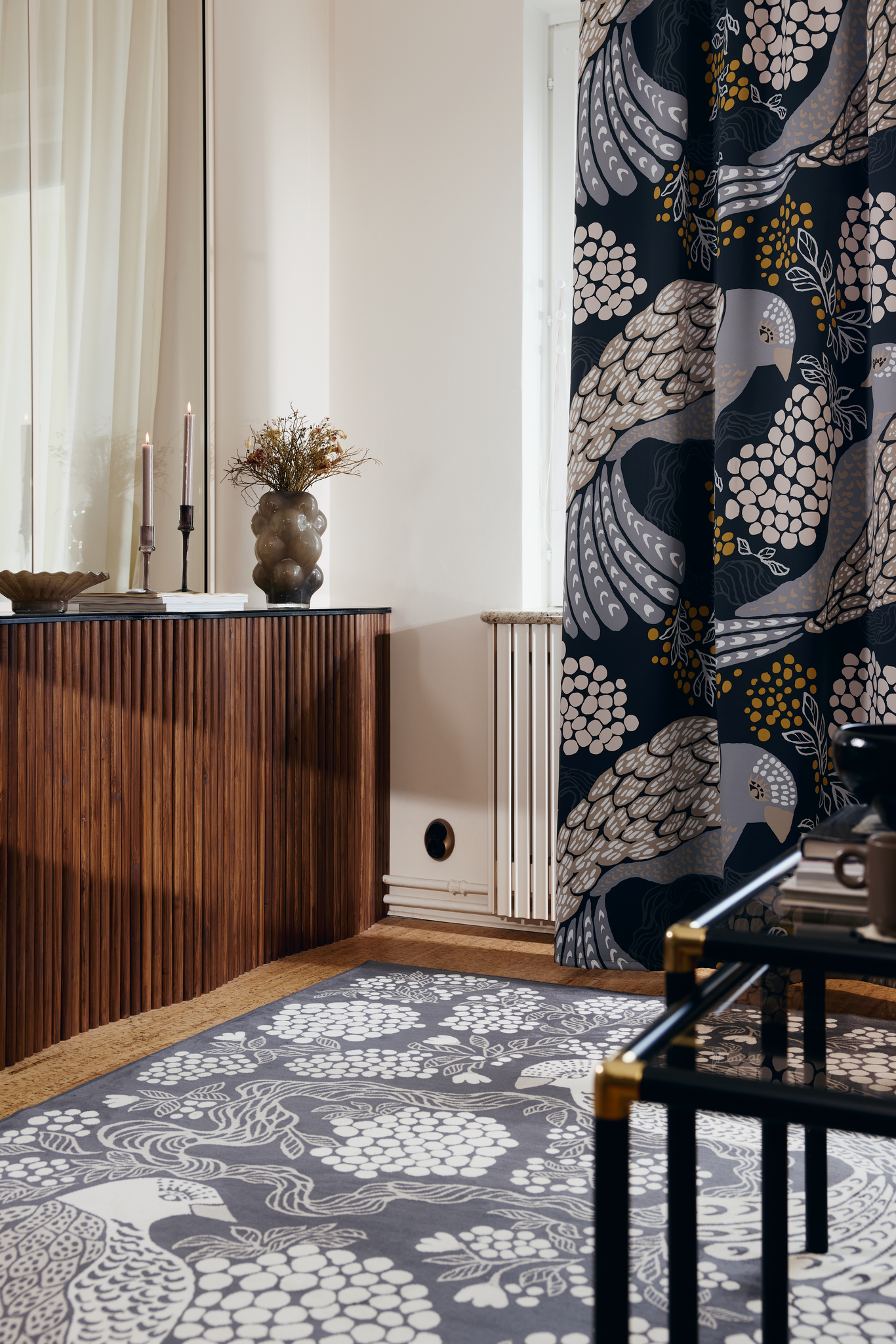 108824-9800_1; Finlayson Viserrys  Harmaa / 140x250 cm 