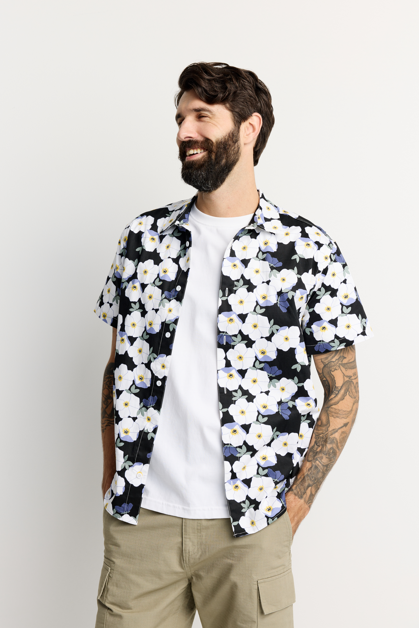 22784497001_1; Finlayson RUUSA Kauluspaita Tummansininen / Salvianvihreä / S 