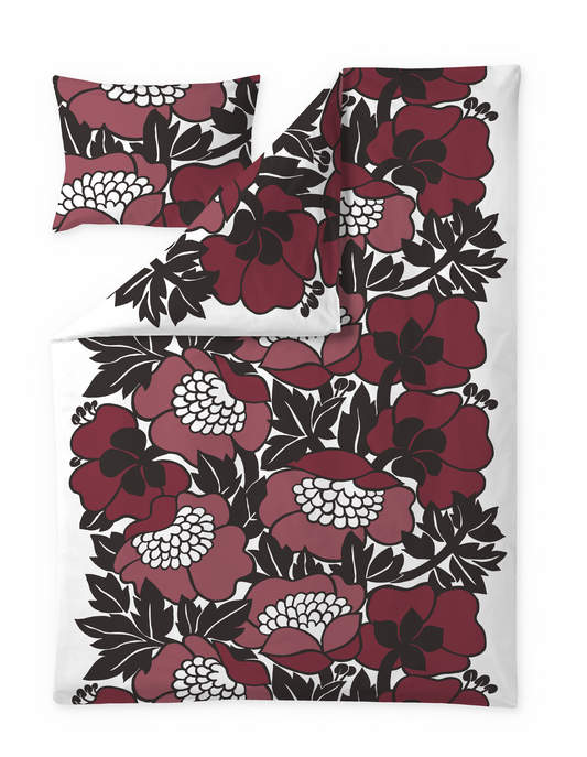 60652-5161-14-06; Finlayson Annukka Pussilakanasetti Terra / Ruskea / 150x210 + 50x60 cm 