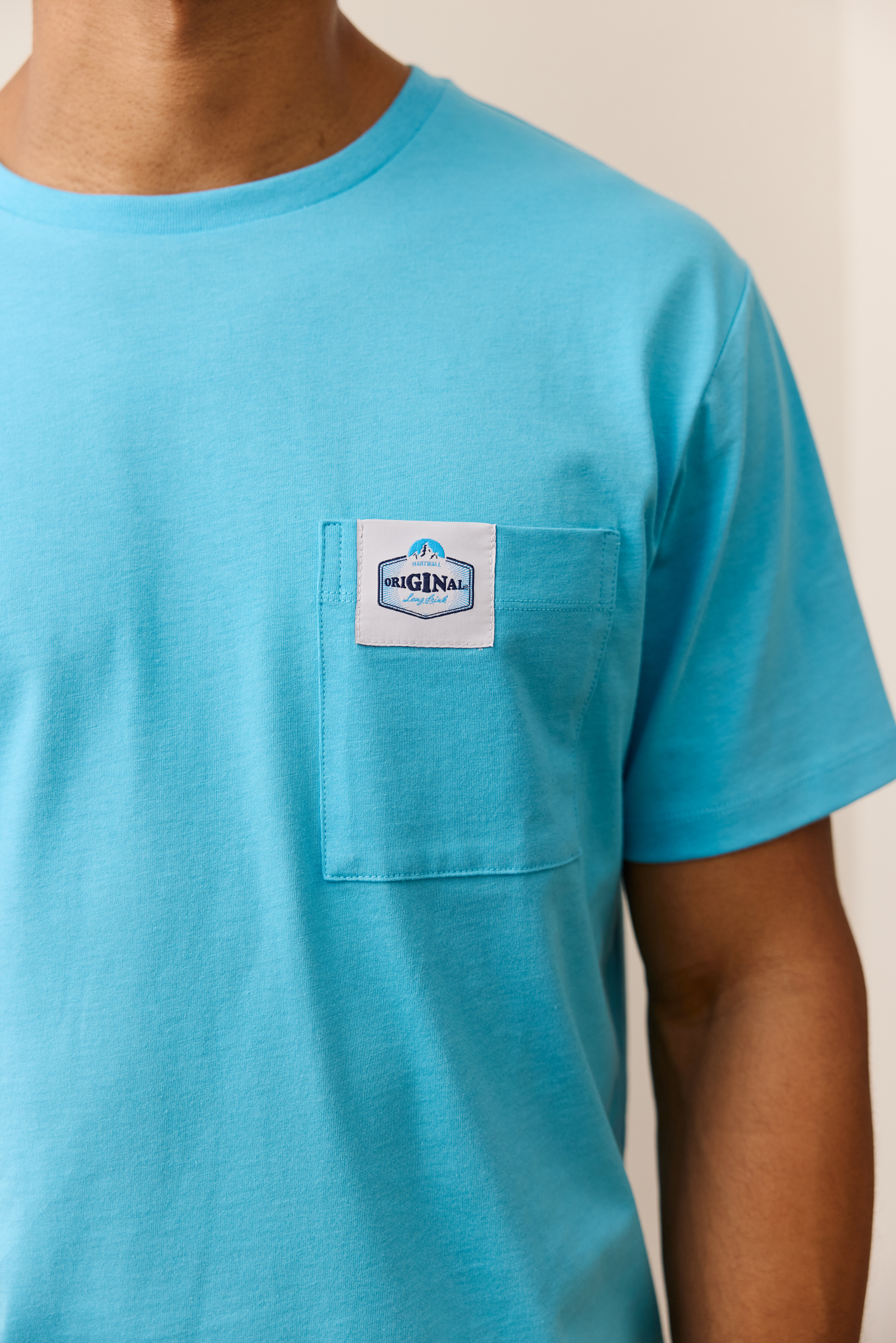 CL-FM21001-631_XL_2; CL-FM21001-631_S_2; CL-FM21001-631_M_2; CL-FM21001-631_L_2; CL-FM21001-631_XXL_2; Finlayson Original Long Drink T-paita Turkoosi / XXL 