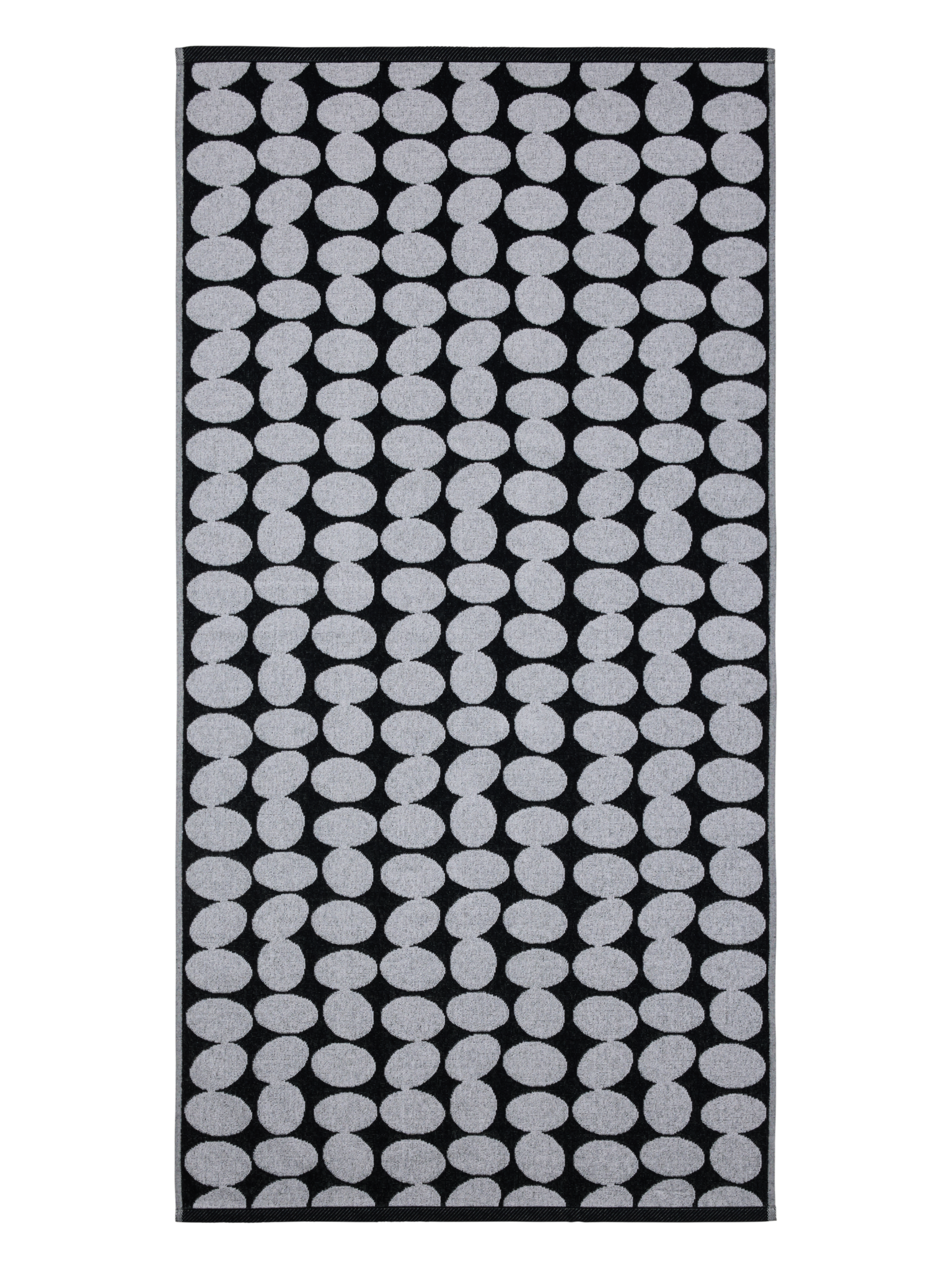 71264-4972-10-06_2; Finlayson Pikku pop Kylpypyyhe Mustavalkoinen / 70x150 cm 