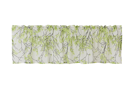 109025-7200; Finlayson Lehtisade Valances Luonnonvihreä / 60x250 cm 