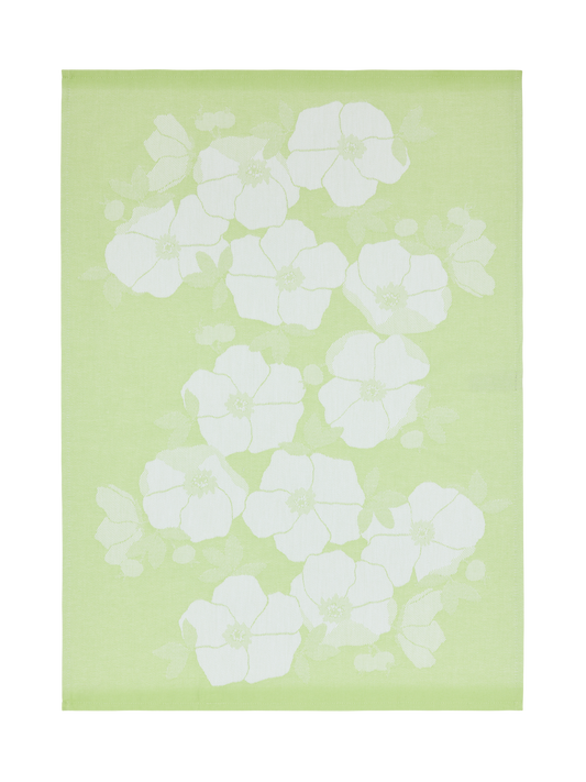 70940-5489-03-10; Finlayson Rosa Keittiöpyyhe 2 kpl Vaaleanvihreä / Valkoinen / 50x70 cm 