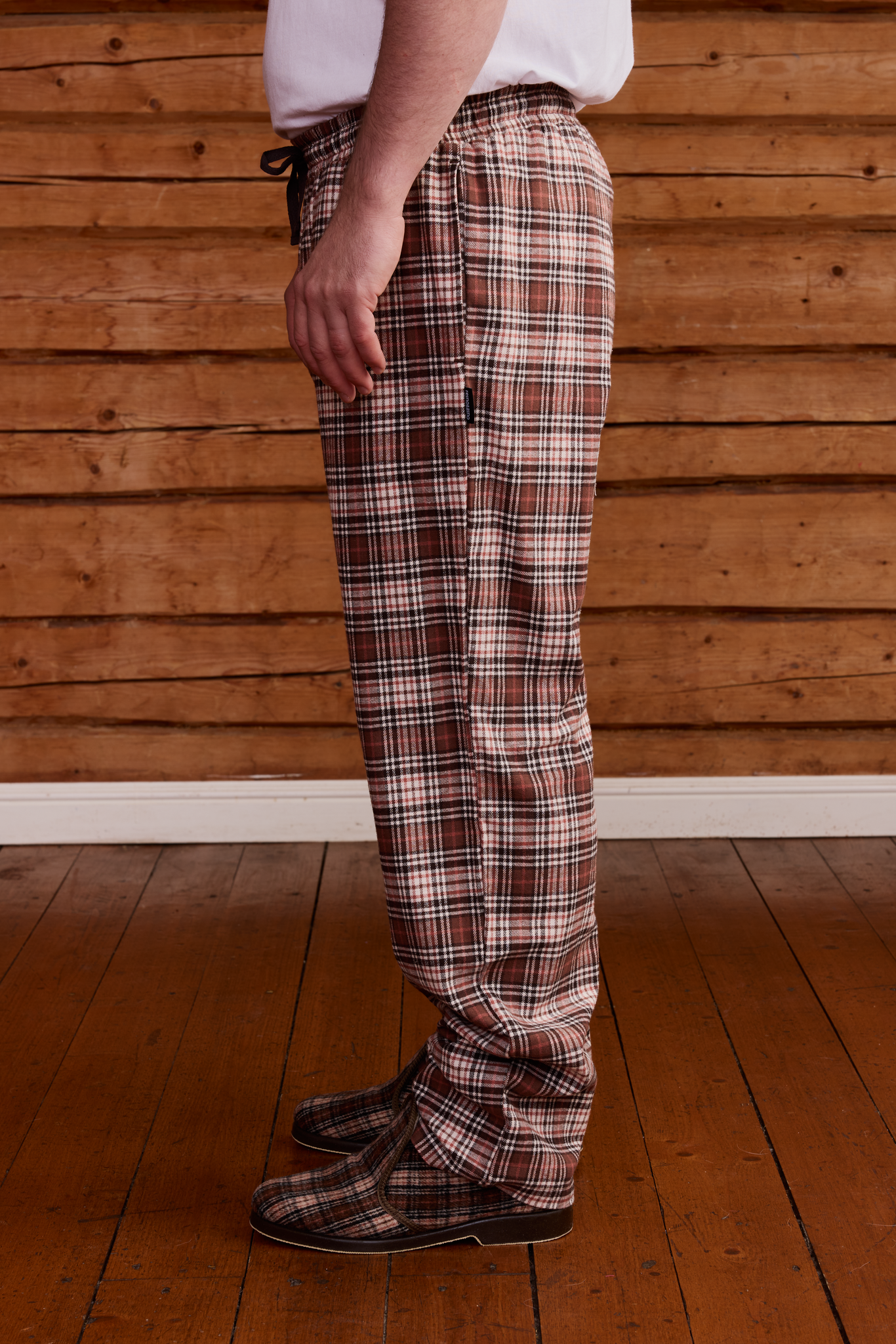 22751433004_2; Finlayson Reino Pyjamahousut Ruskea / XL 