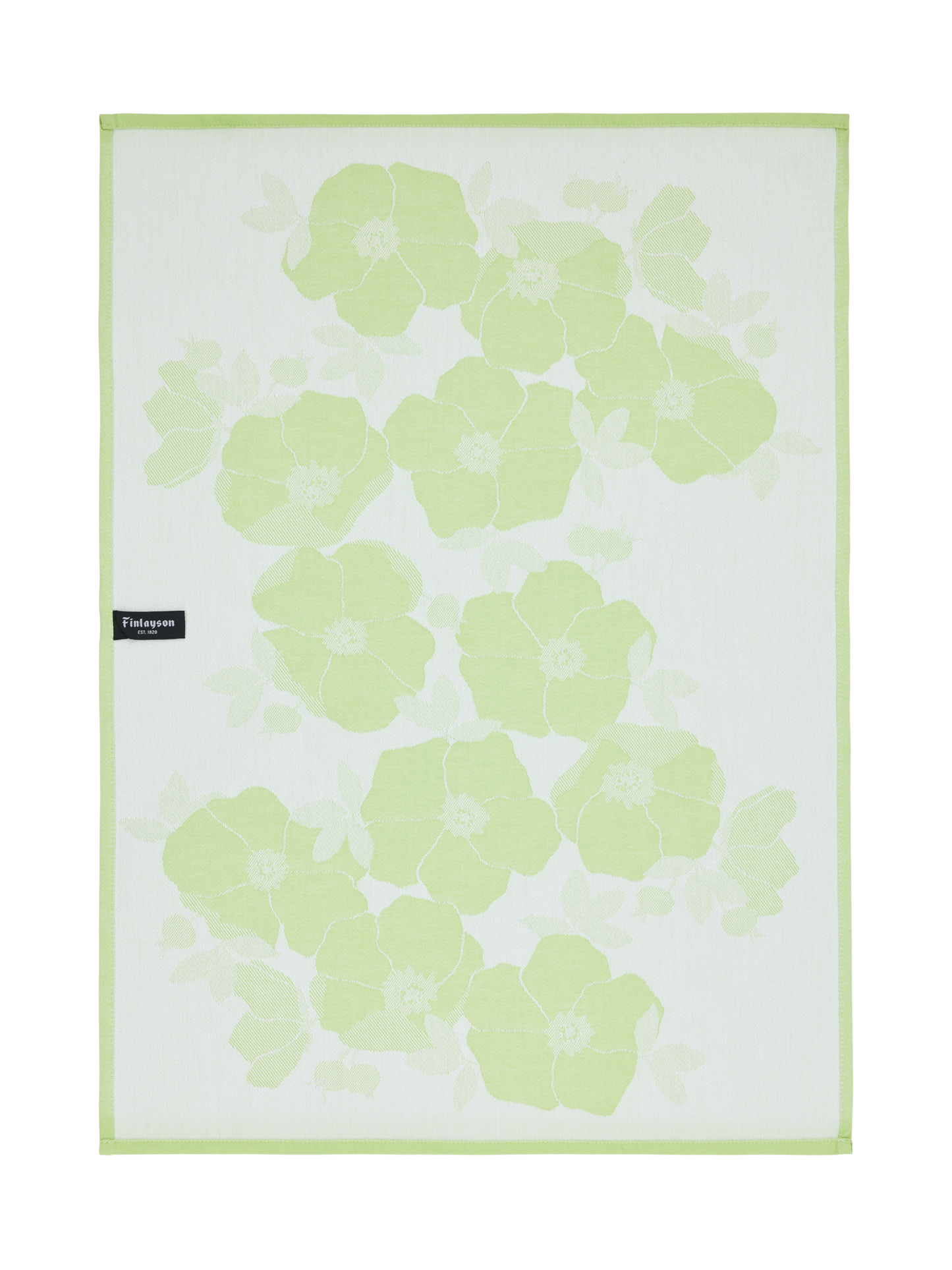 70940-5489-03-10_3; Finlayson Rosa Keittiöpyyhe 2 kpl Vaaleanvihreä / Valkoinen / 50x70 cm 