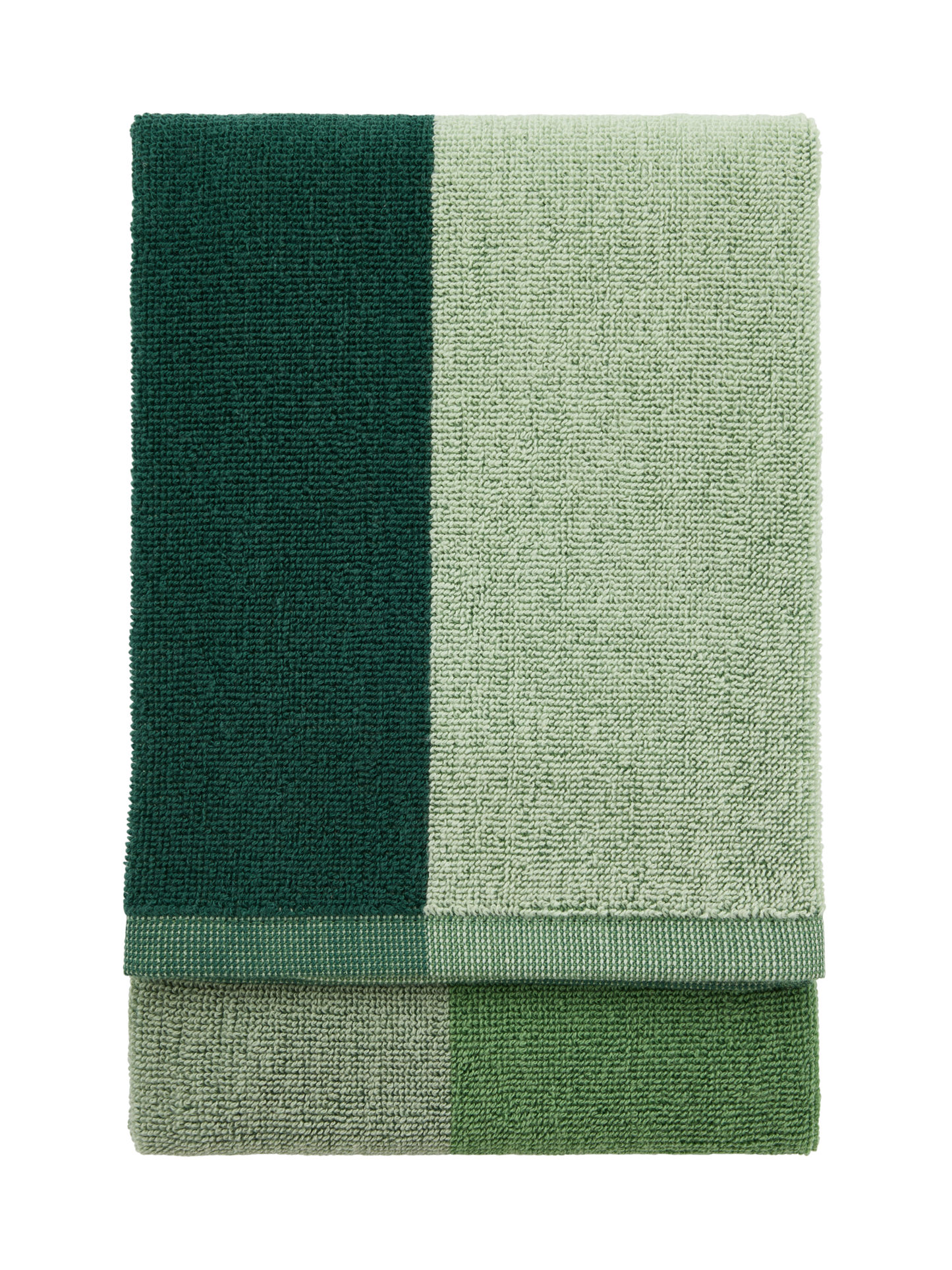 70553-1404-07-12; Finlayson Kiia Käsipyyhe Vihreä / 50x70 cm 