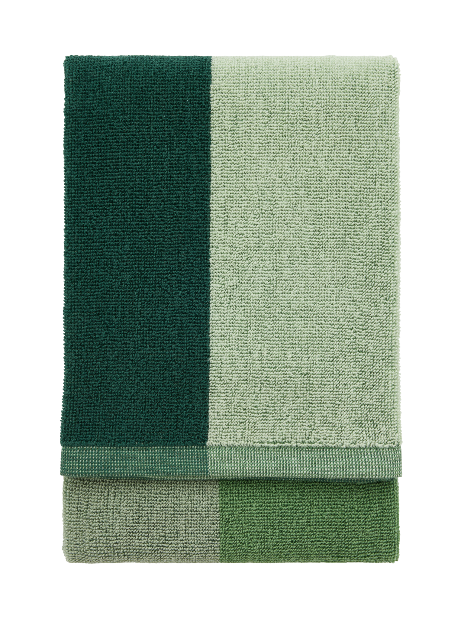 70553-1404-07-12; Finlayson Kiia Käsipyyhe Vihreä / 50x70 cm 