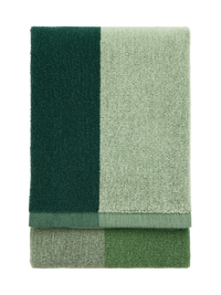 70553-1404-07-12; Finlayson Kiia Käsipyyhe Vihreä / 50x70 cm 