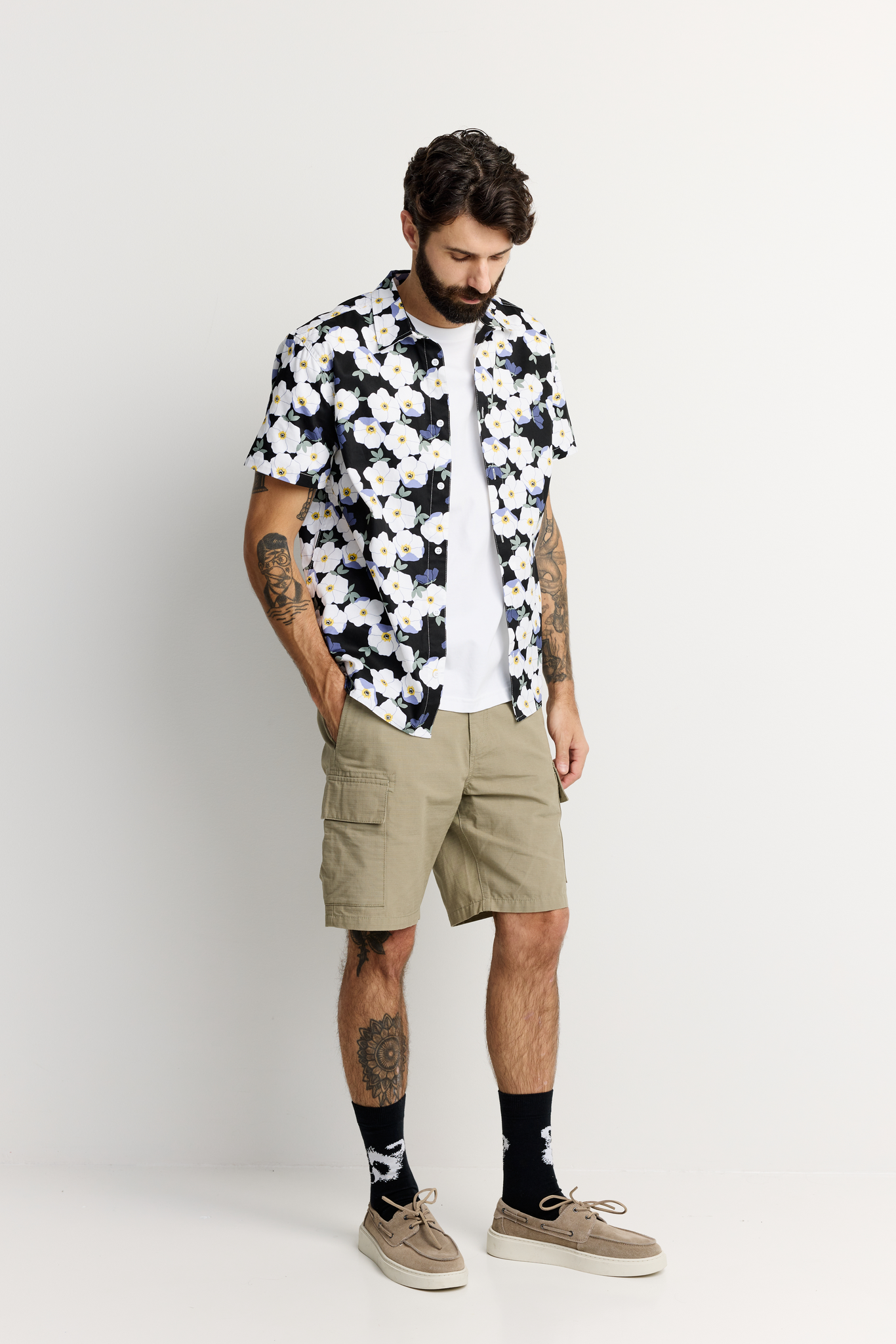 22784497002_2; Finlayson RUUSA Kauluspaita Tummansininen / Salvianvihreä / M 