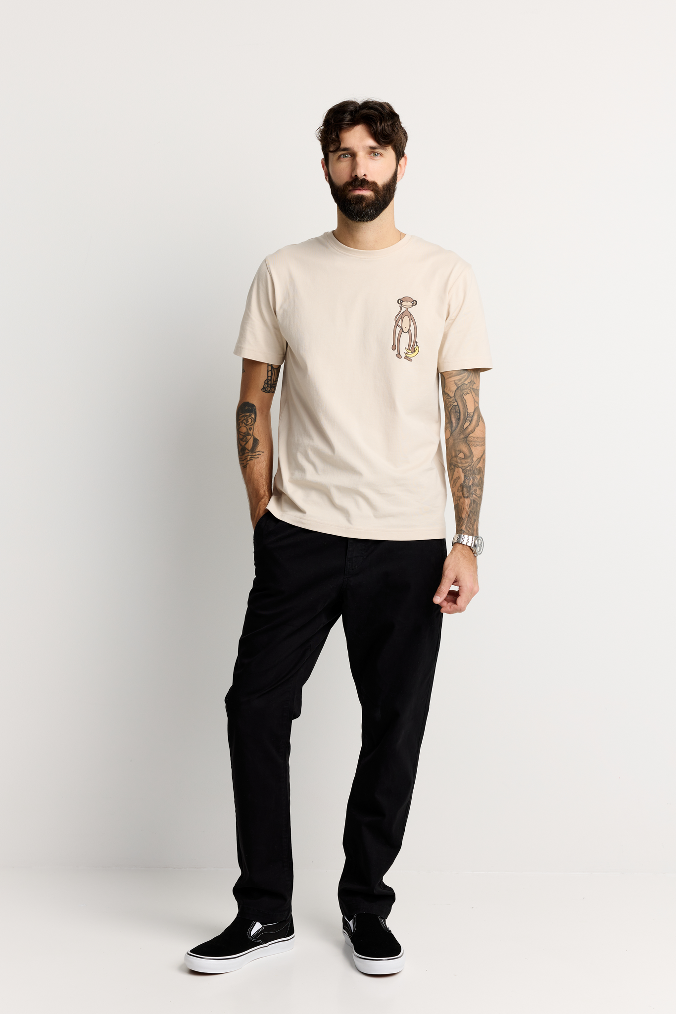 22782524001_1; Finlayson AAPPA T-Paita Vaalea khaki / S 