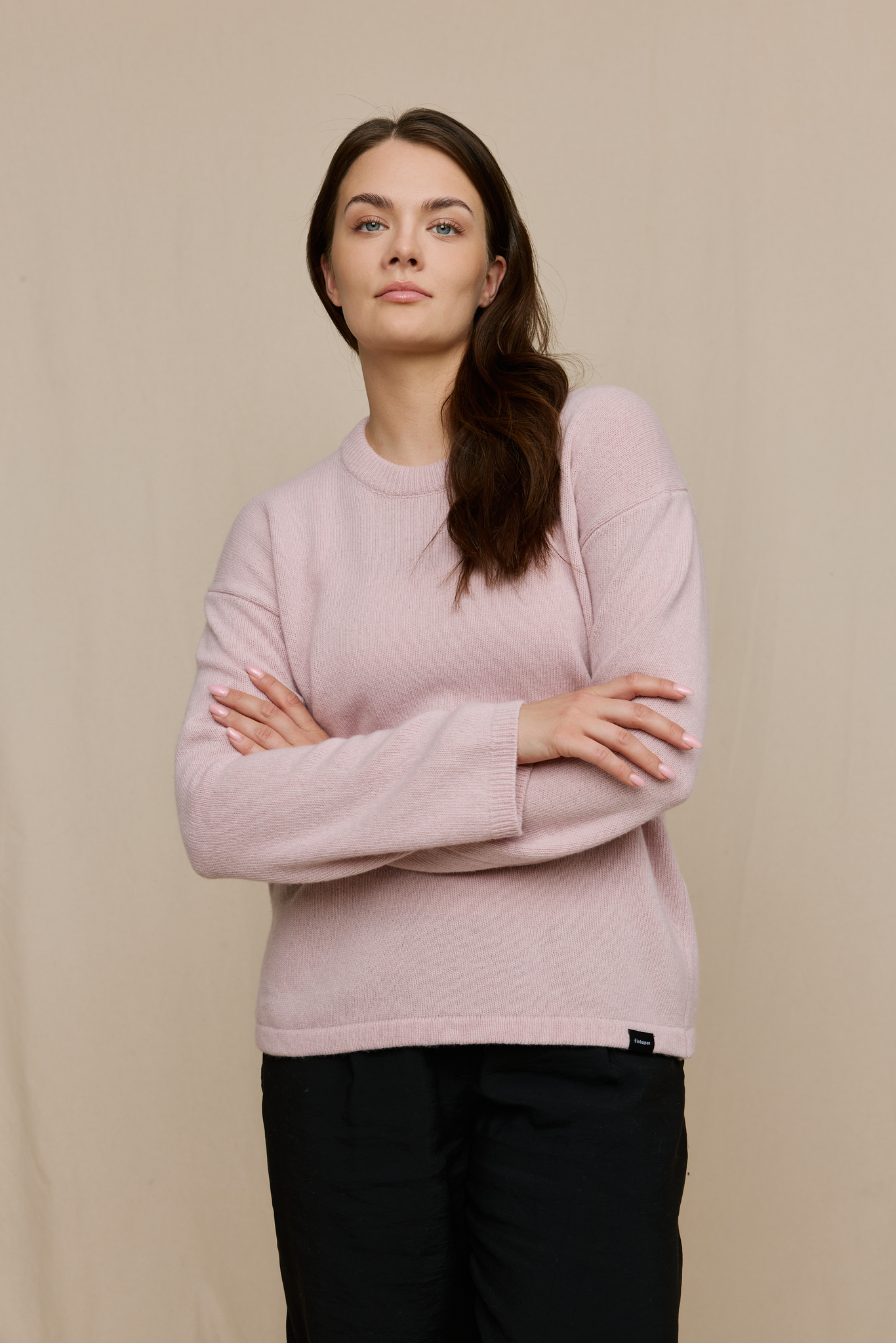 FW51007-436-L_3; Finlayson Osmi Neule Roosa / L 
