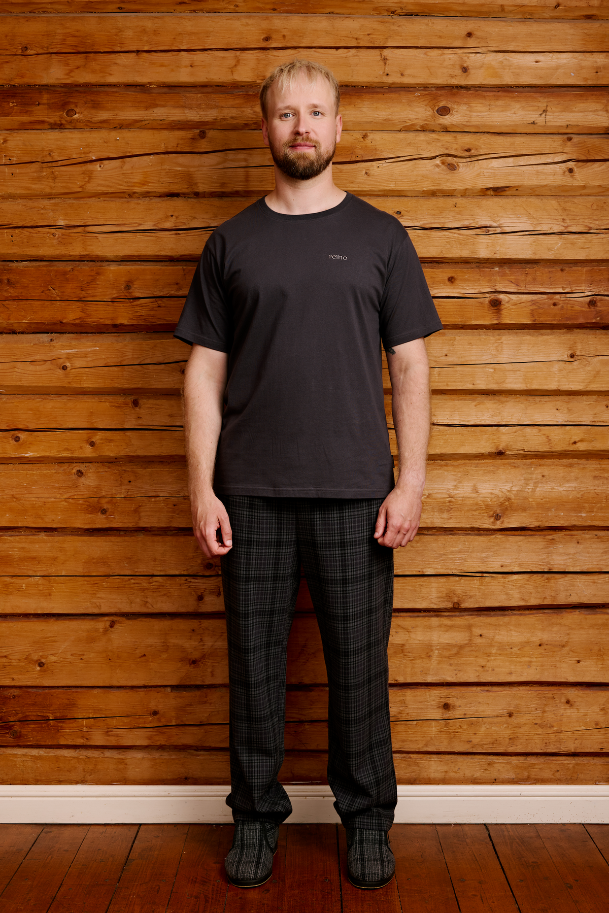 23074369005; 23074369004; 23074369003; 23074369002; 23074369001; Finlayson REINO Pyjama Harmaa / S 