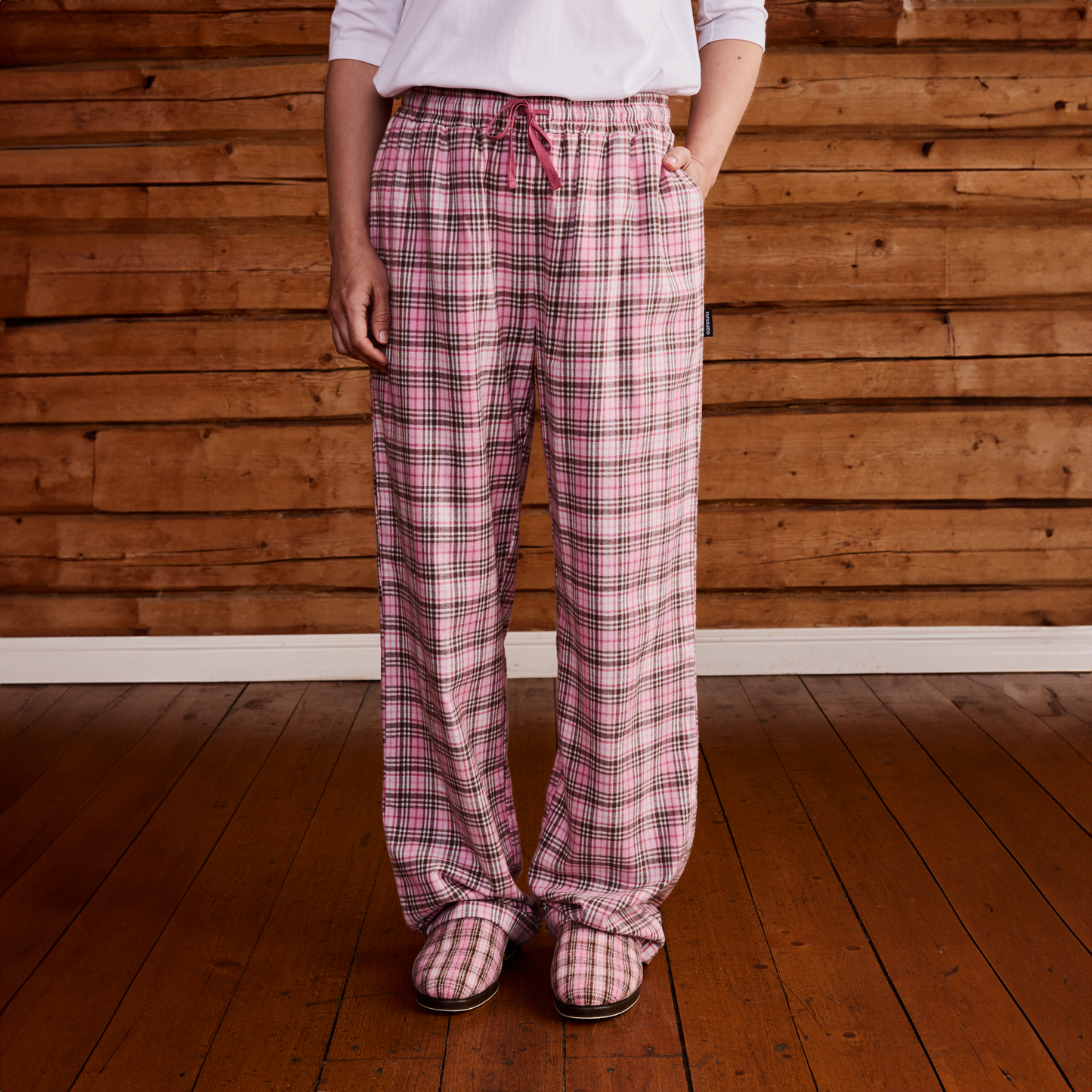 22719160001; Finlayson Aino Pyjamahousut Vaaleanpunainen / S 