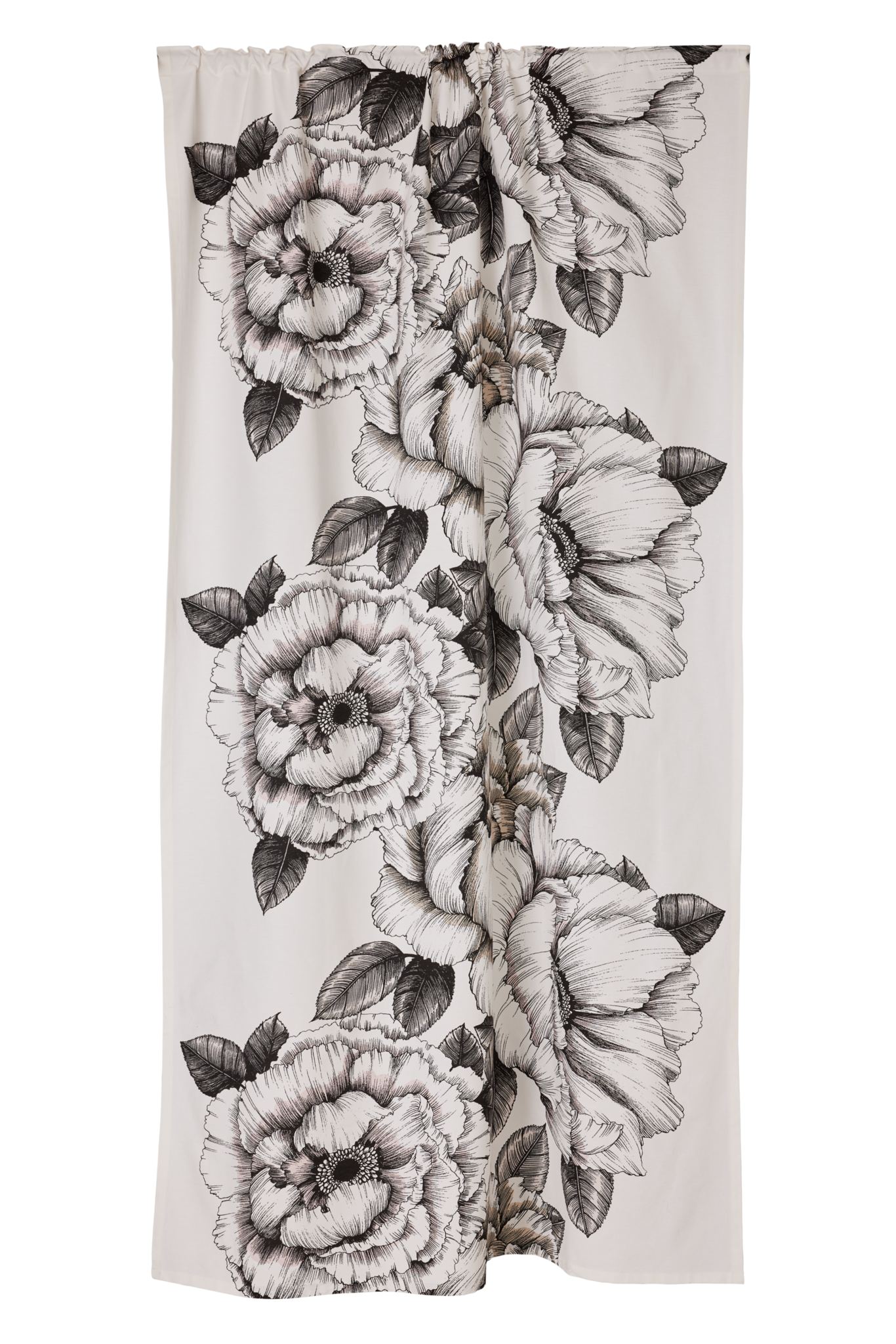 CT002457-0100; Finlayson Vallila Alma verho Valkoinen / 140x250 cm 