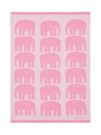 Finlayson FI Elefantti keittiöpyyhe Pinkki / 50x70 cm