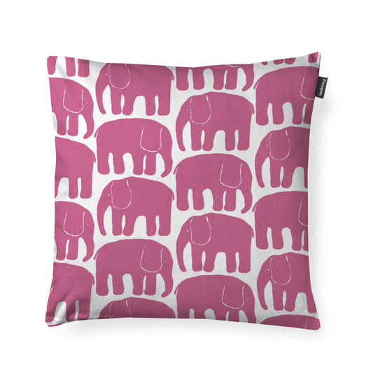 Finlayson FI Elefantti koristetyynynpäällinen Pinkki / 48x48 cm