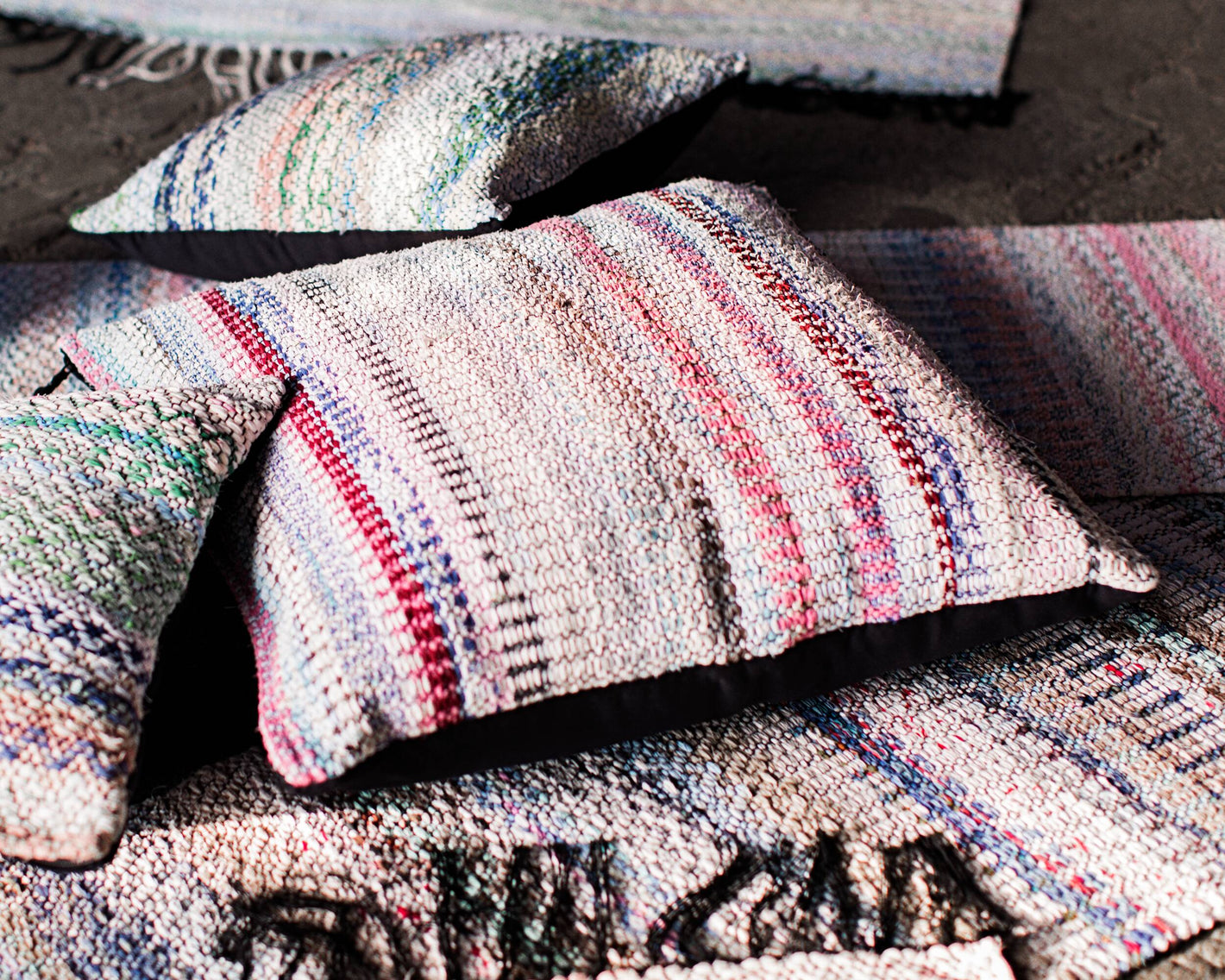 Räsymatot ovat 100% kierrätysmateriaalia