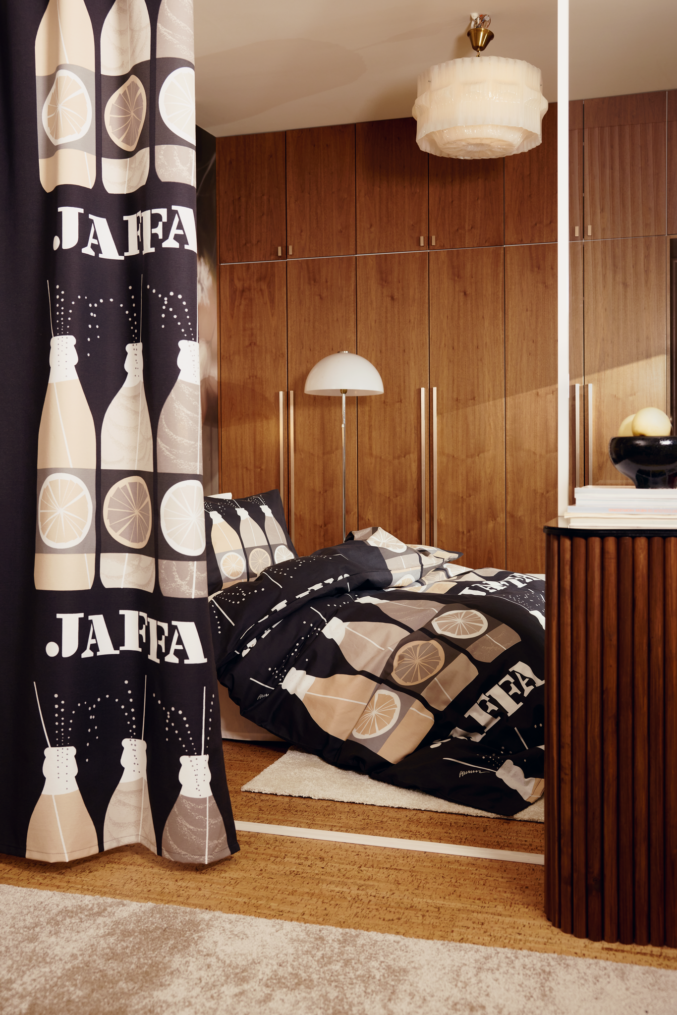 106794-9803_2; Finlayson Jaffa  Harmaa-beige / 140x250 cm 