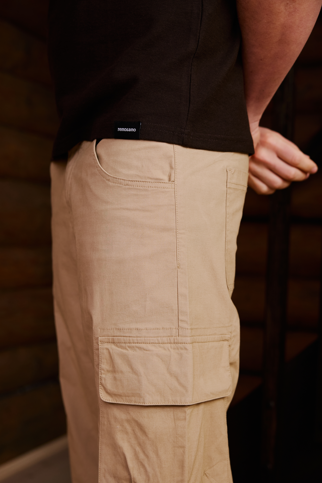 22782547005_4; 22782547004_4; 22782547003_4; 22782547002_4; Finlayson Reino Shortsit Hiekka / M 