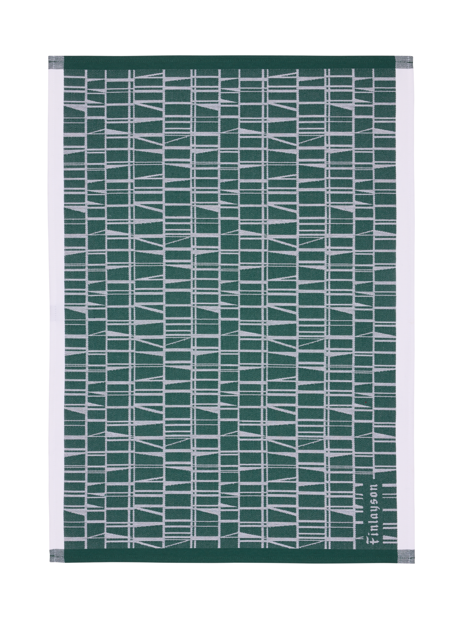 70910-3435-17-10_4; Finlayson Coronna Keittiöpyyhe 2 kpl Tummanvihreä / 50x70 cm 