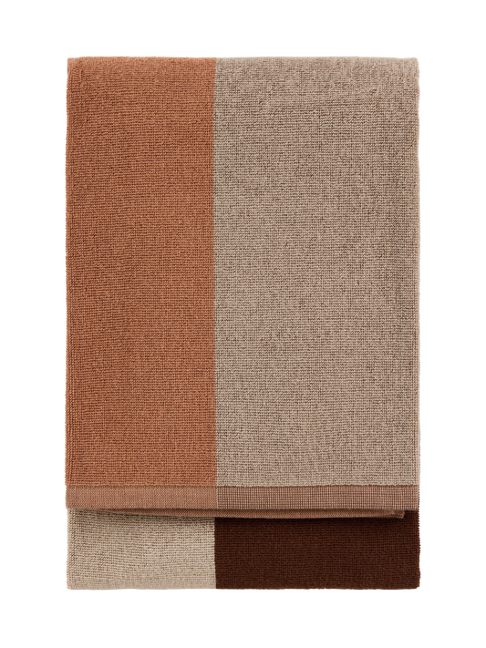 70554-1404-08-06; Finlayson Kiia Kylpypyyhe Ruskea / 70x140 cm 