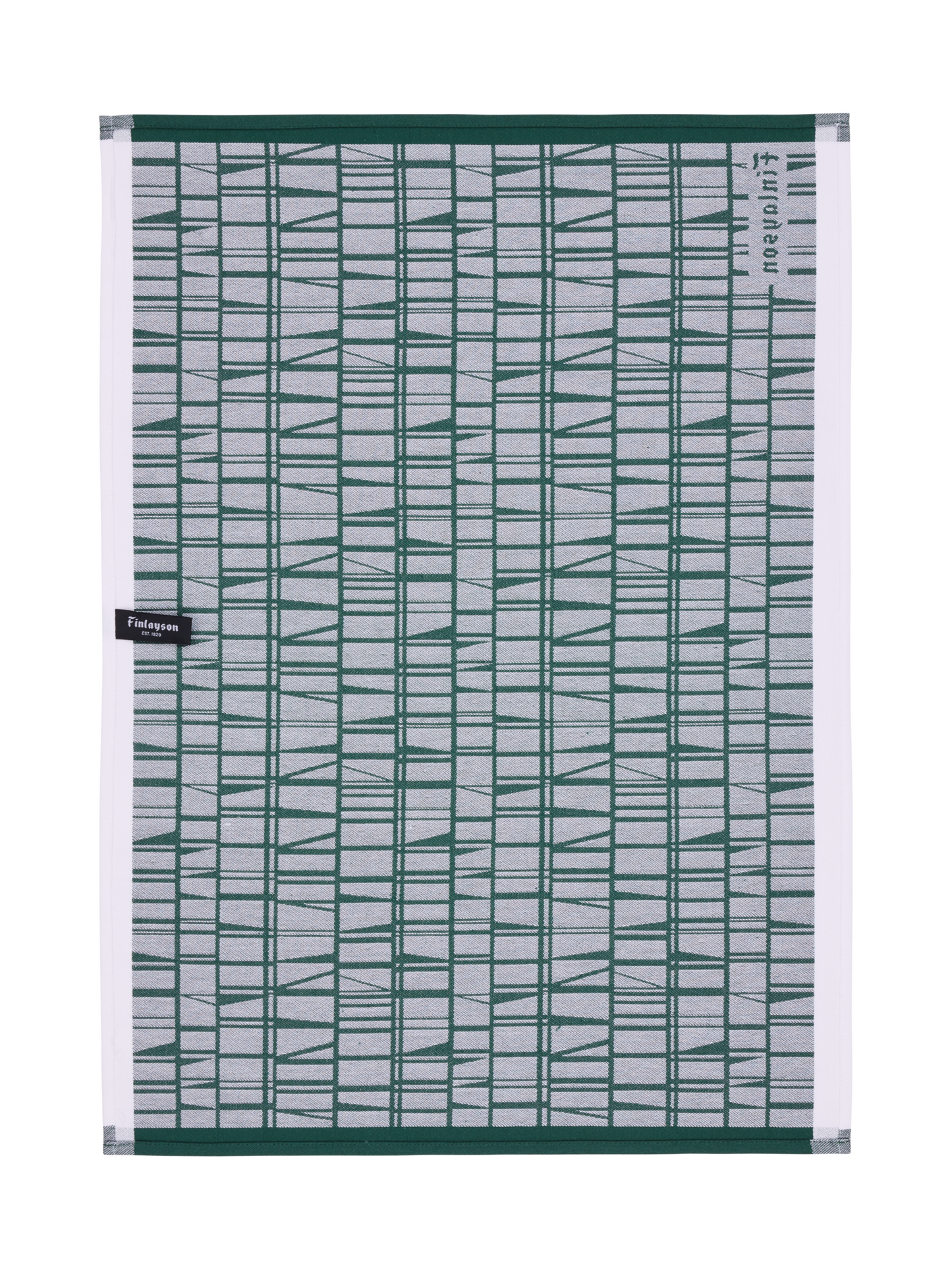70910-3435-17-10_5; Finlayson Coronna Keittiöpyyhe 2 kpl Tummanvihreä / 50x70 cm 