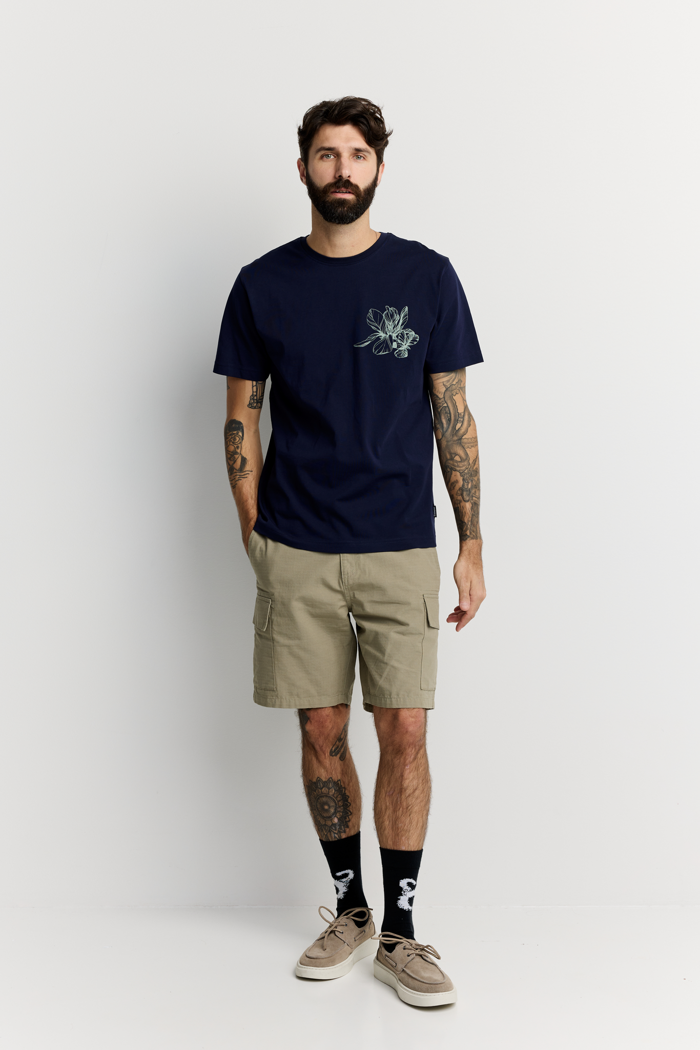 22782549001_1; Finlayson MAGNOLIA T-paita Tummansininen / S 