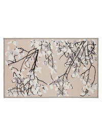 105443-1000; Finlayson Lehtisade  Latte / 50x80 cm 