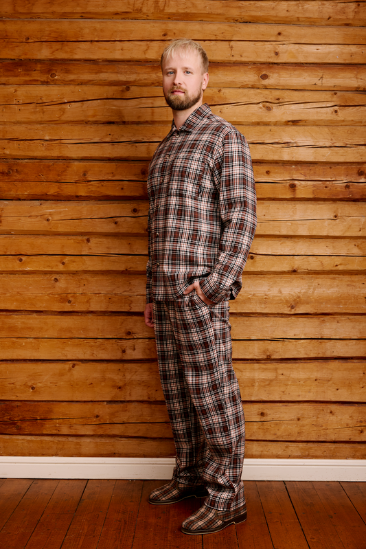 Reino flanellipyjama lahjaopas